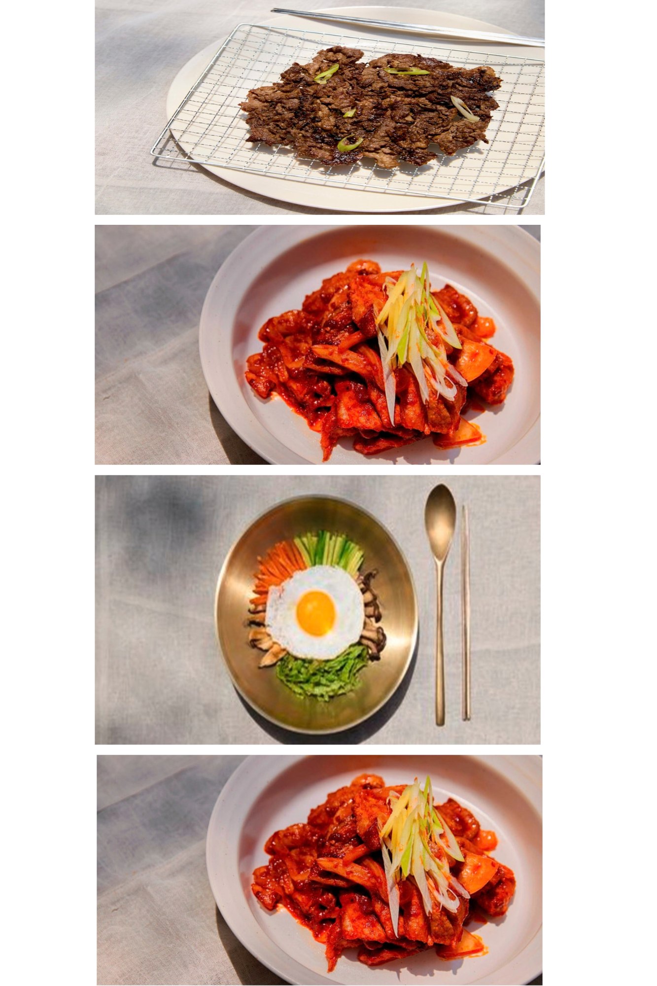 學習製作道地、簡單又美味的雜菜、烤肉、拌飯與炒豬肉 學習製作道地、簡單又美味的雜菜、烤肉、拌飯與炒豬肉