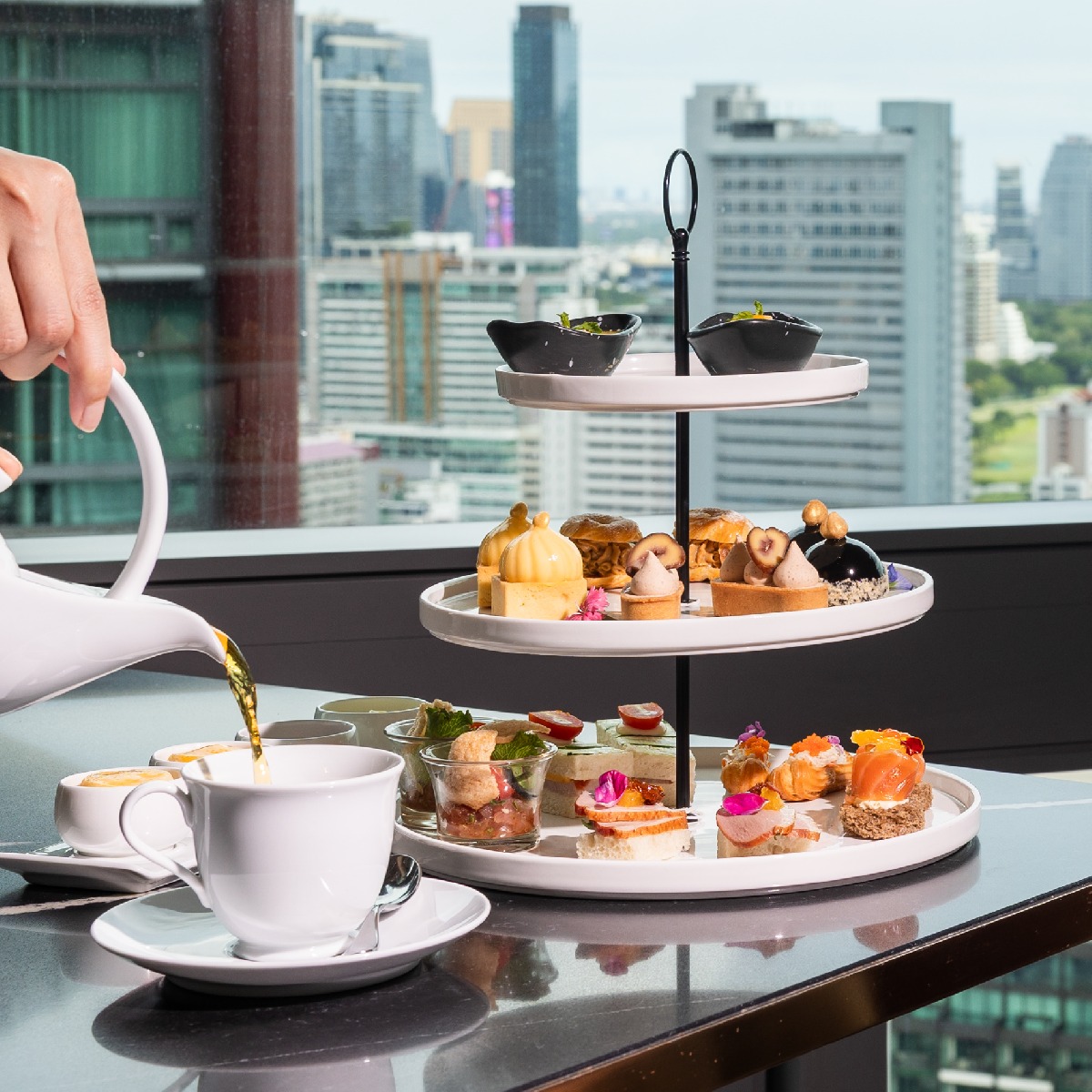 Afternoon Tea at Chatrium Club Lounge, Chatrium Grand Bangkok