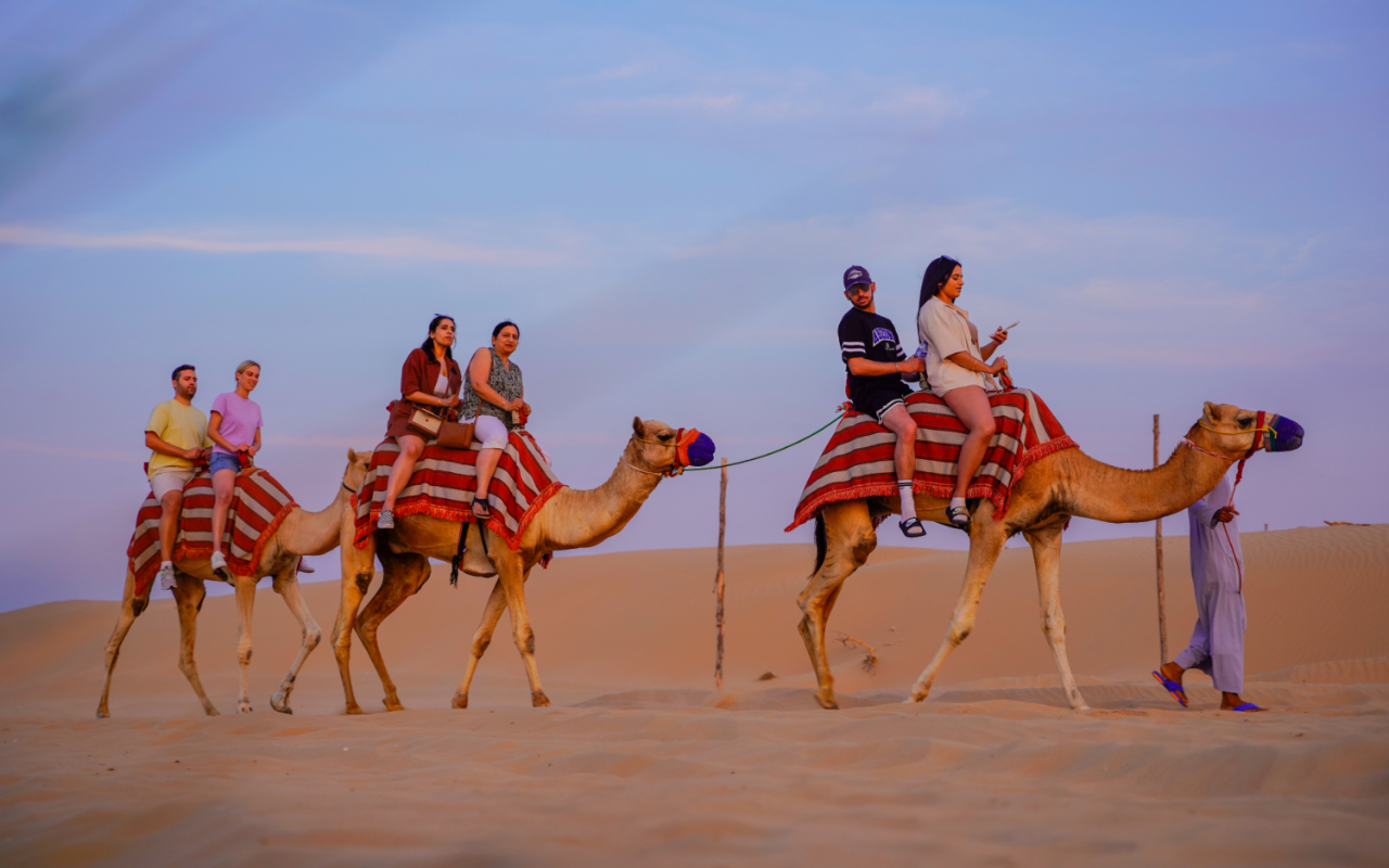 A relaxed Bedouin-style lounge sets the mood for a memorable shared meal