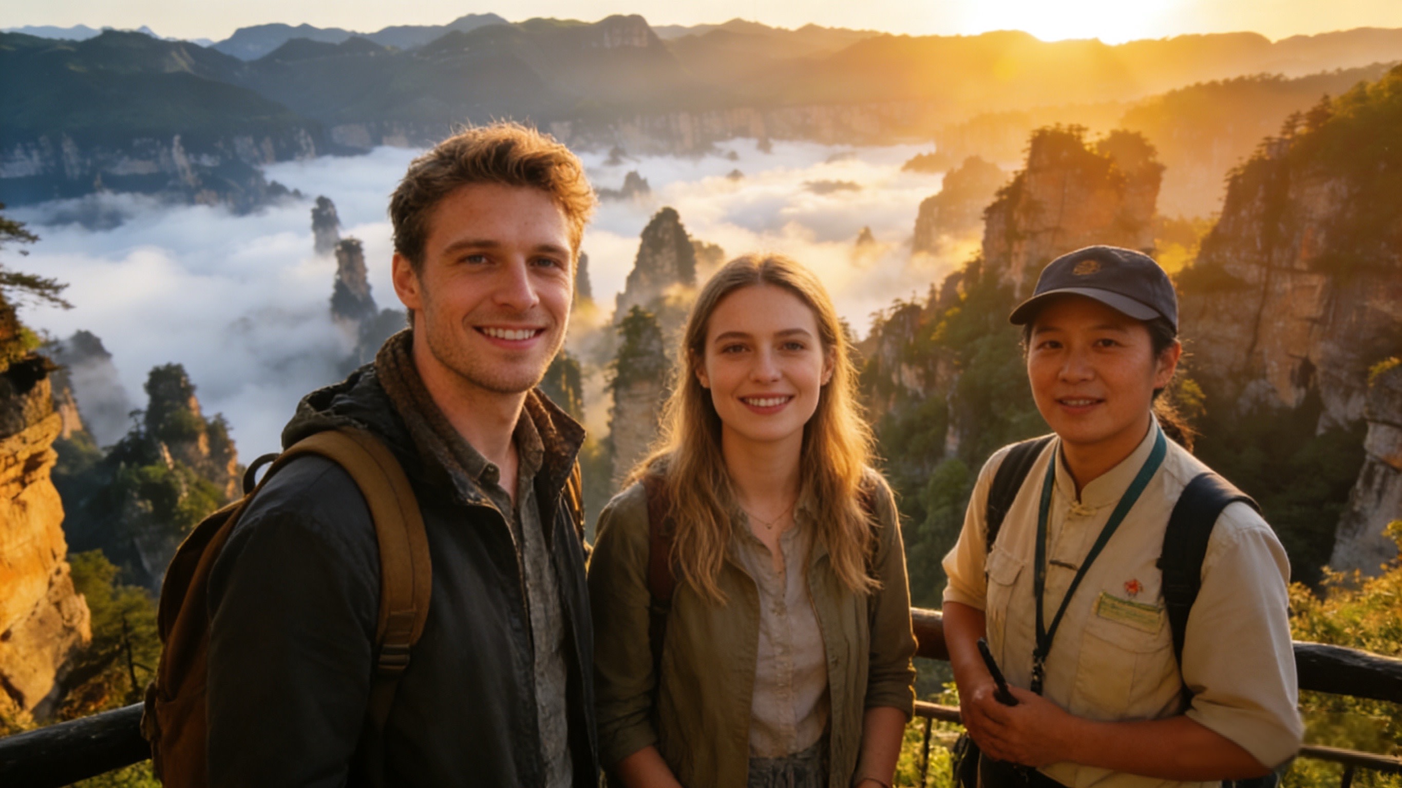 An Avatar Mnt-Furong Town for Six: Two-Five Days Tour English Guide