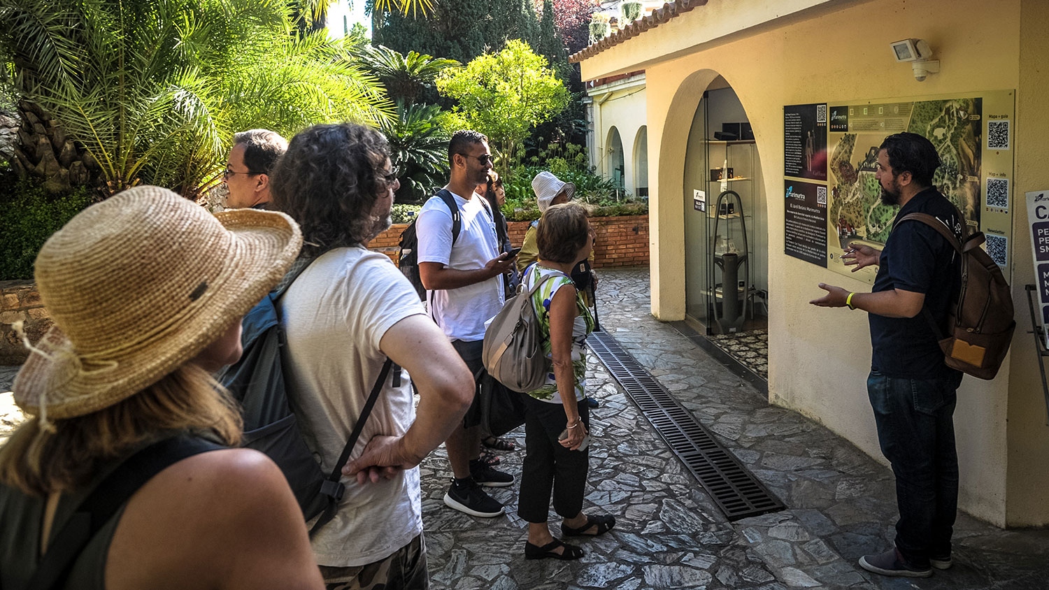 Captivated by Costa Brava’s natural wonders during a guided tour stop