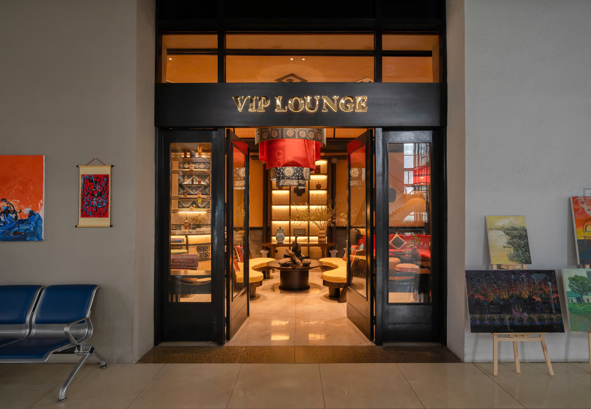 河內貴賓室開放給所有東津遺產快車的旅客使用。