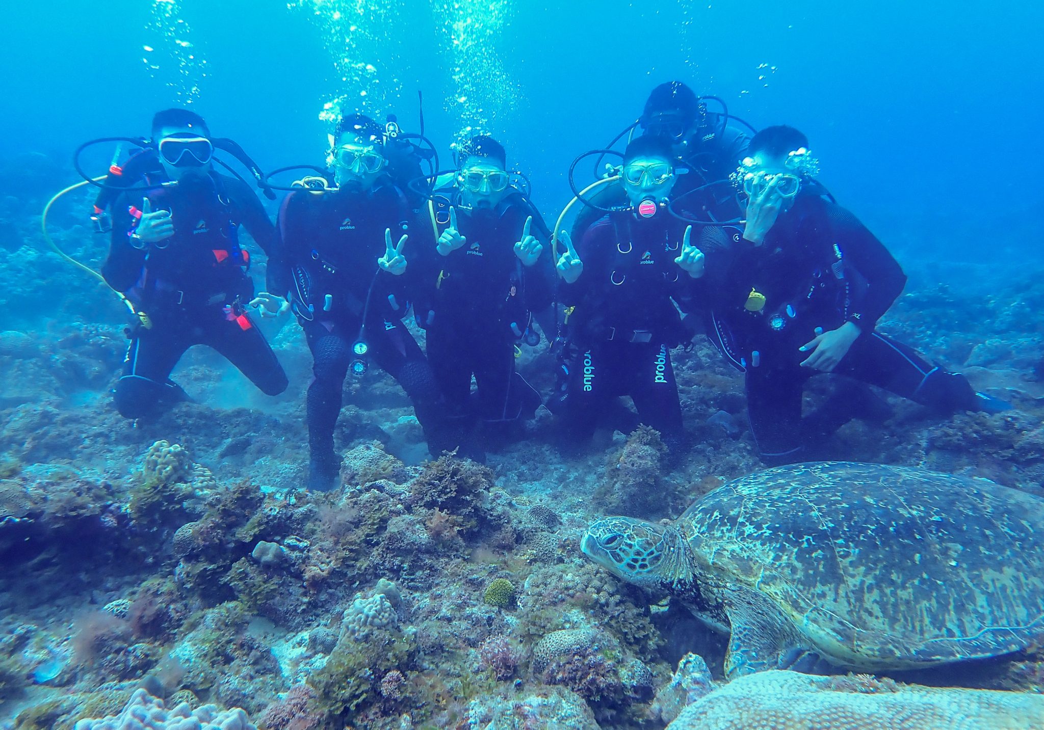 小琉球水肺潛水體驗