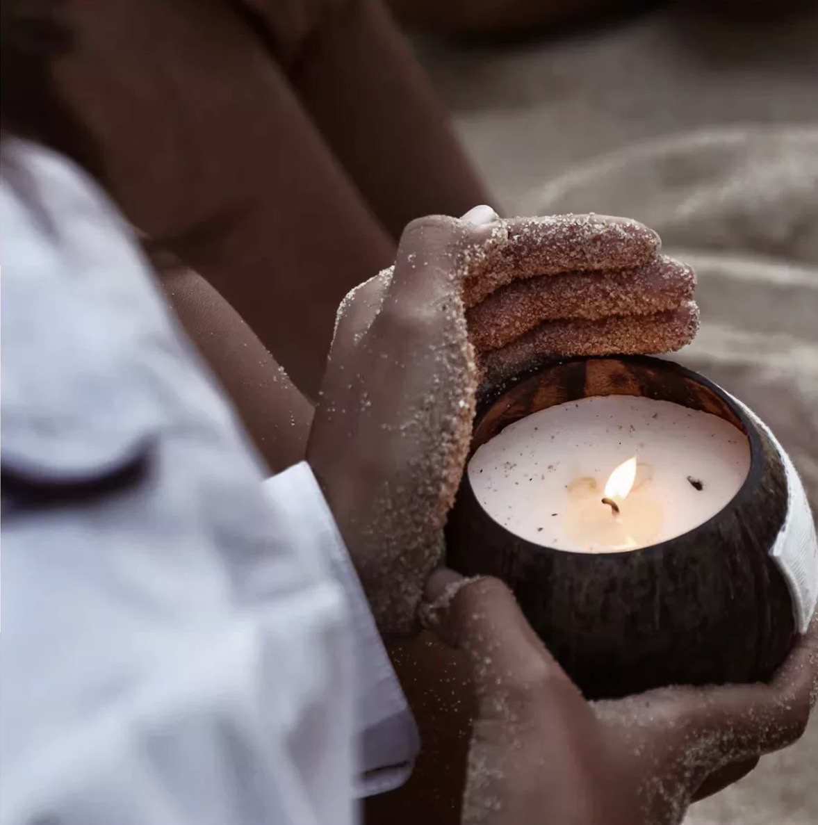 Pure Essential Oil Energy Candle DIY Experience