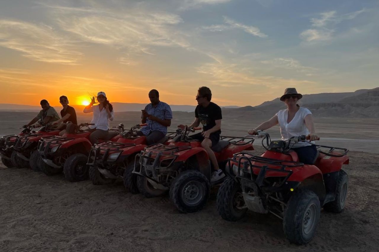 ATV and Bedouin Tour with BBQ Dinner from Sharm El Sheikh