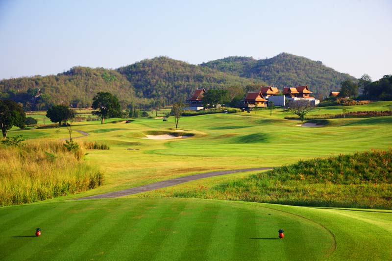 Golfing at Banyan Golf Club, Hua Hin