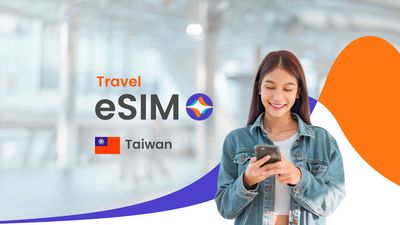 【FREE GIFT】Taiwan eSIM (1 eSIM per booking)