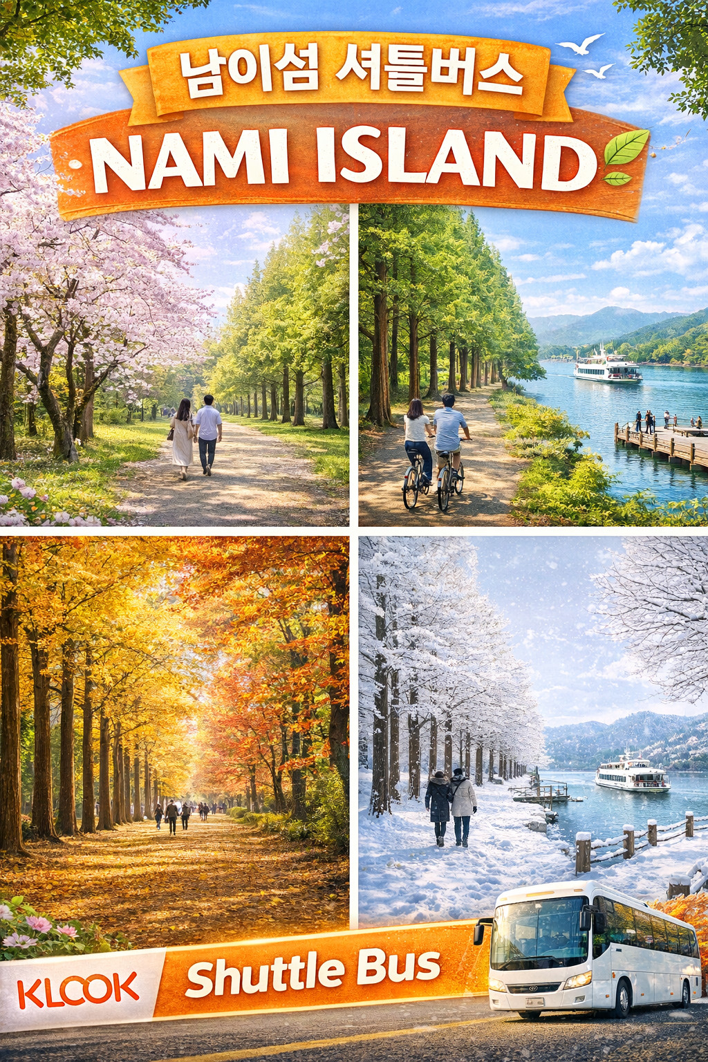 Seoul - Nami Island Shuttle Bus