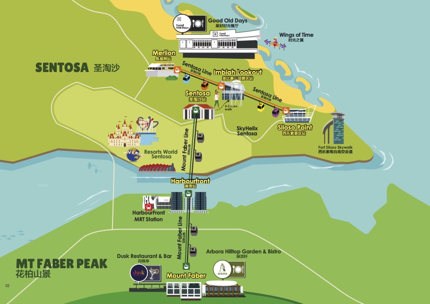 Cable Car Map