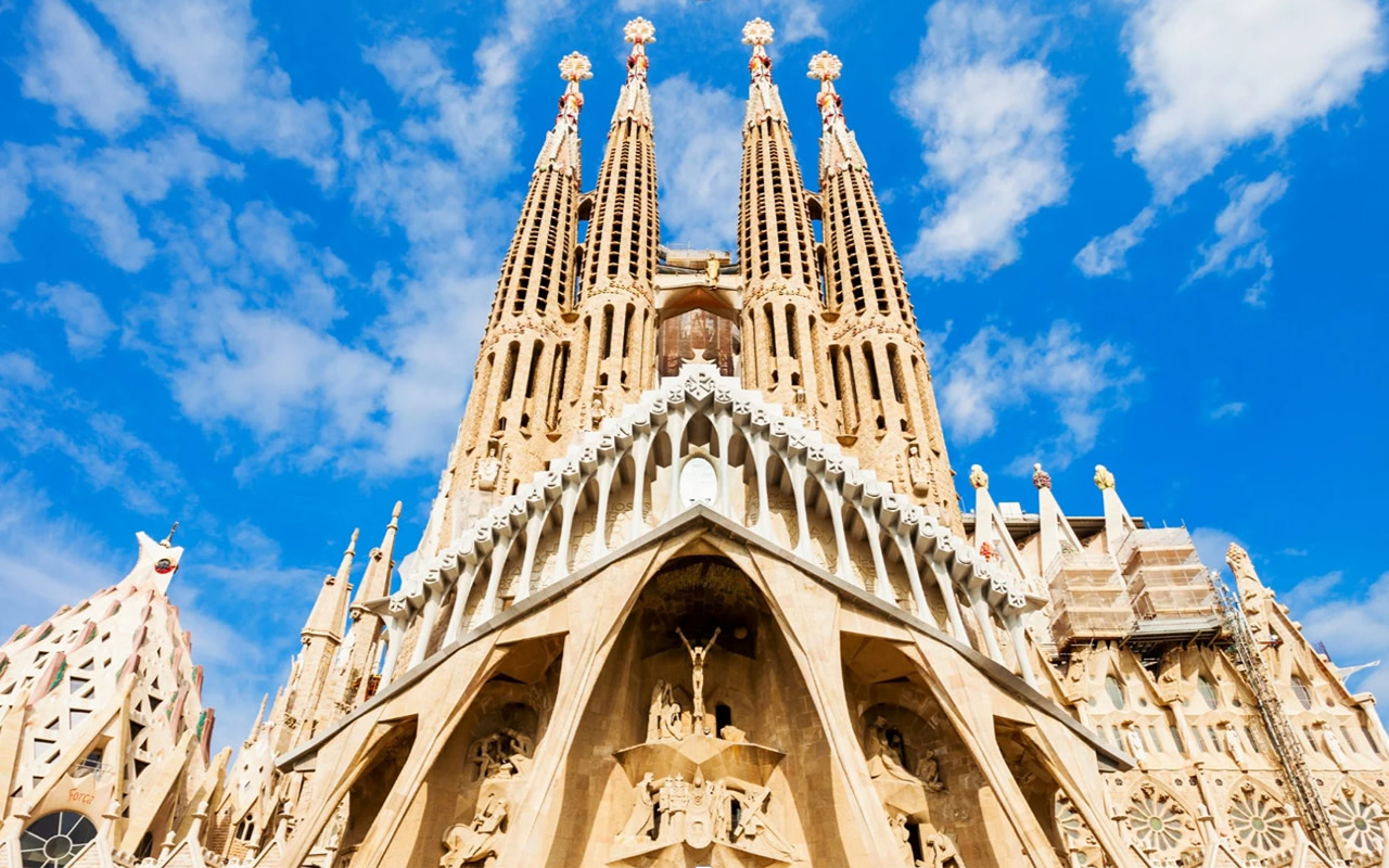 Gaudi's unfinished basilica