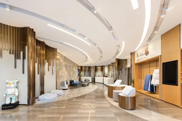 Hotel lobby environment display picture