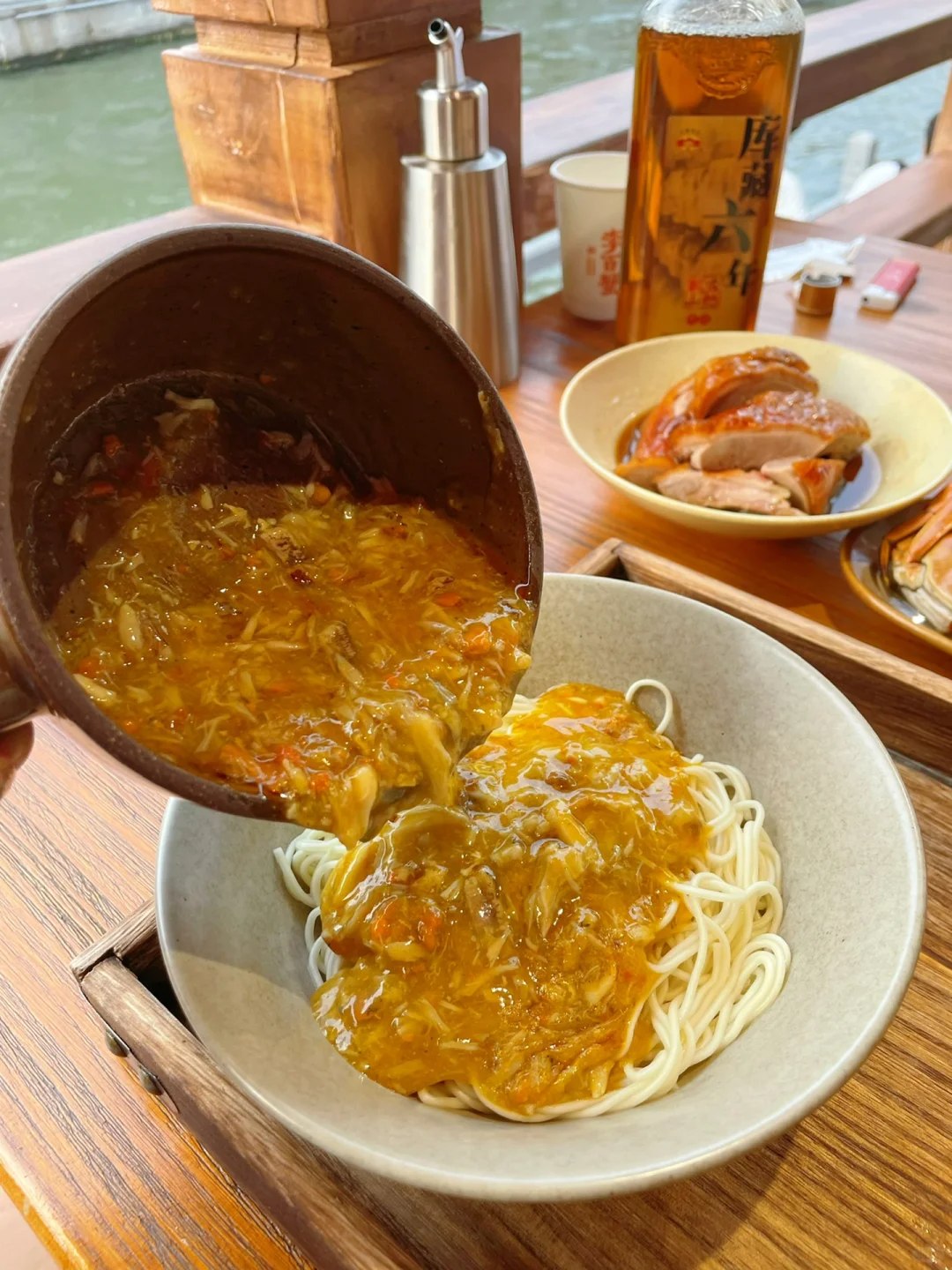 蟹黃面 蟹黃面