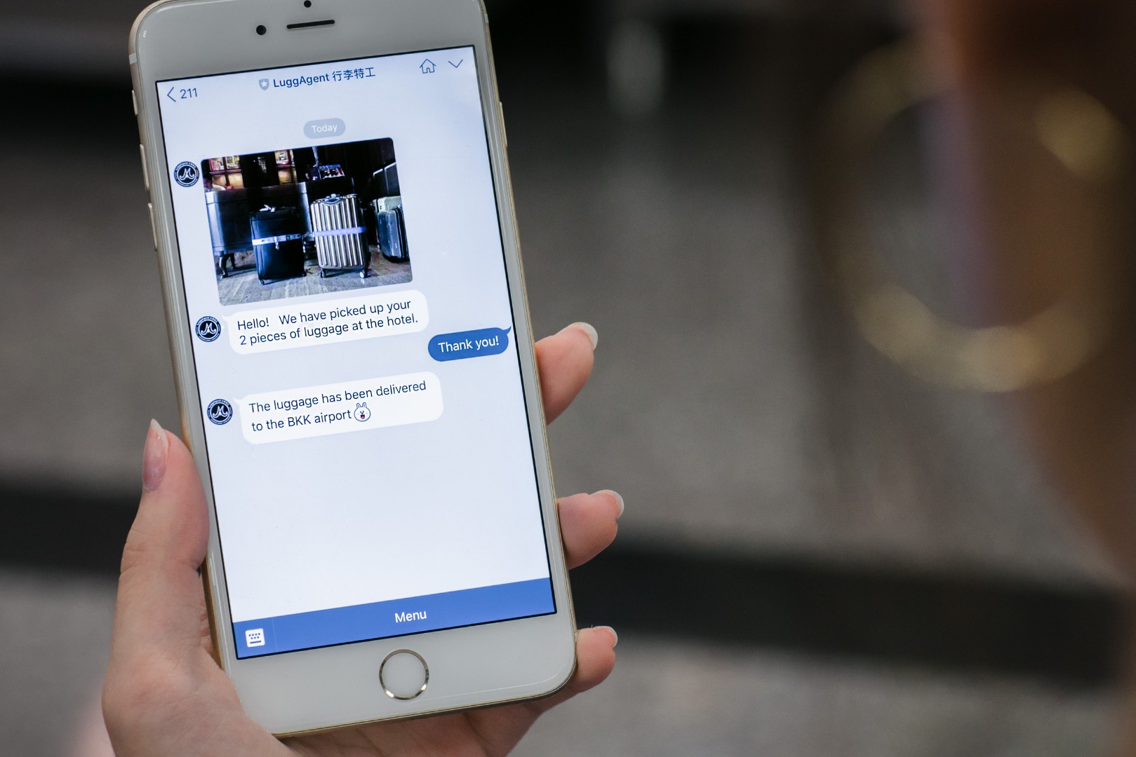 luggagent notification
