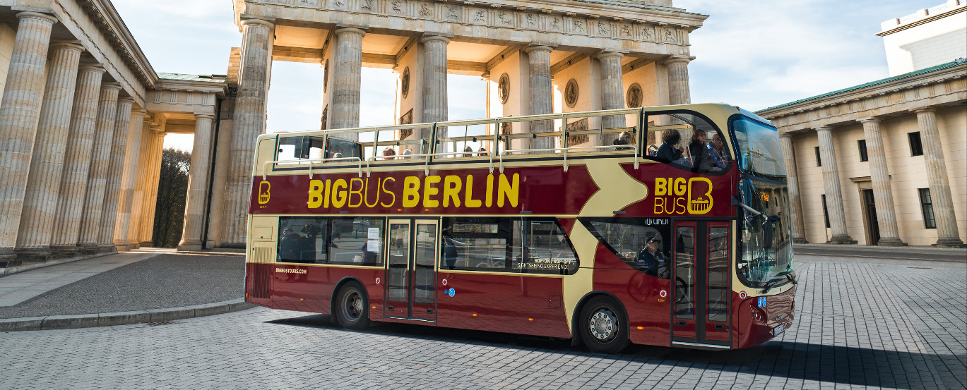 柏林 Big Bus 隨上隨下觀光巴士（敞篷）