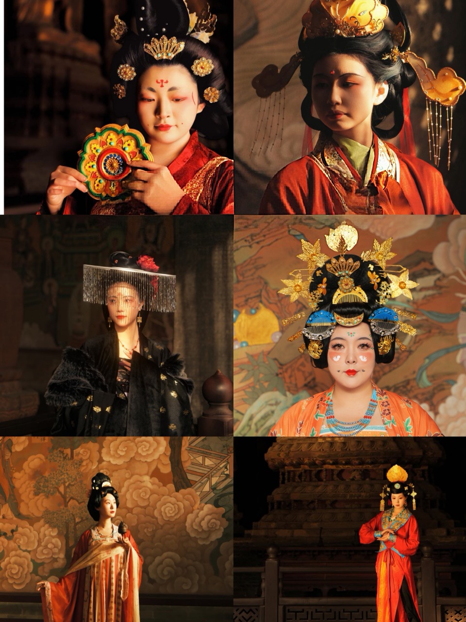 公主/貴妃/晚唐供養人妝造參考