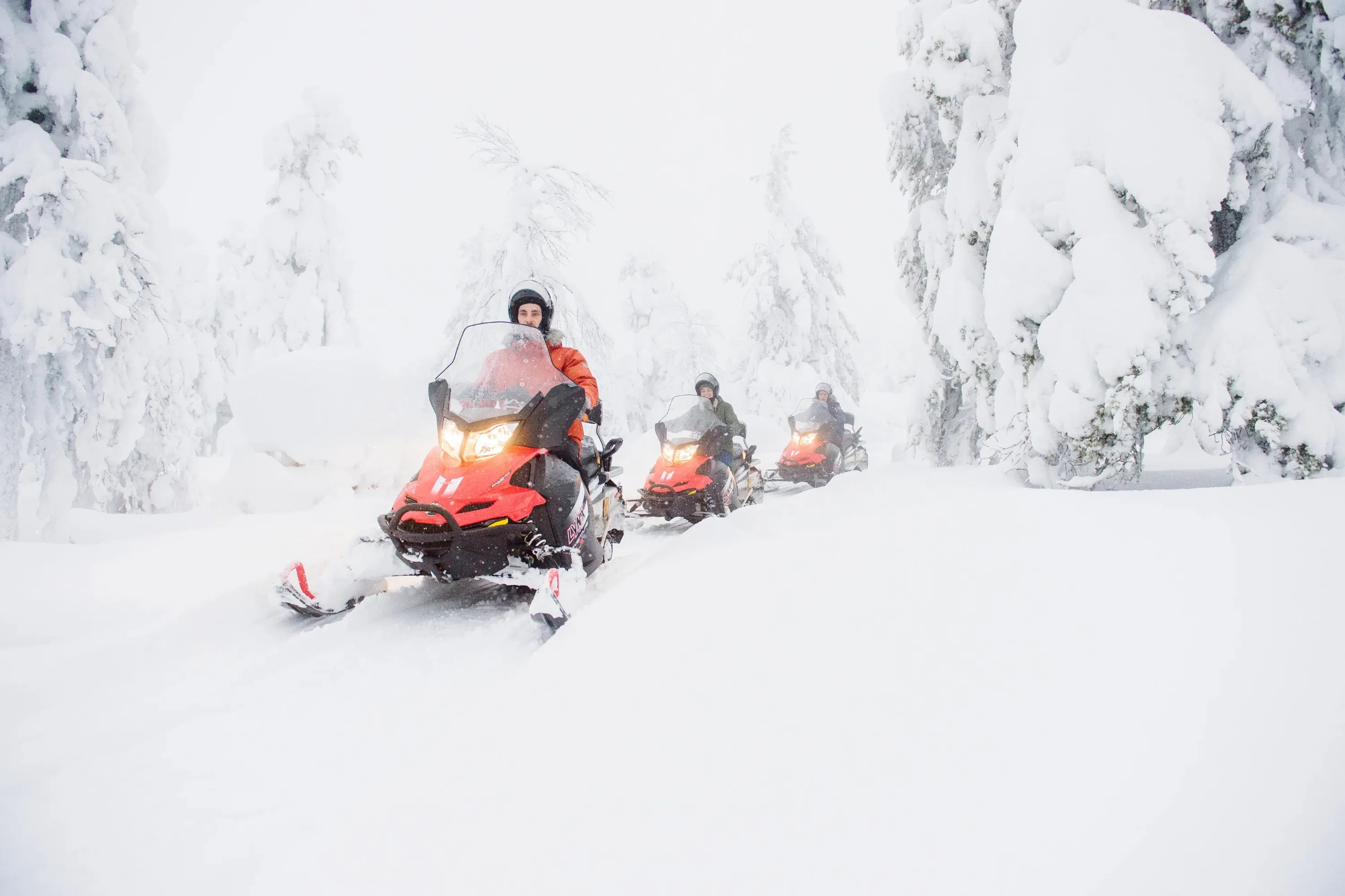 拉普蘭雪地摩托車體驗