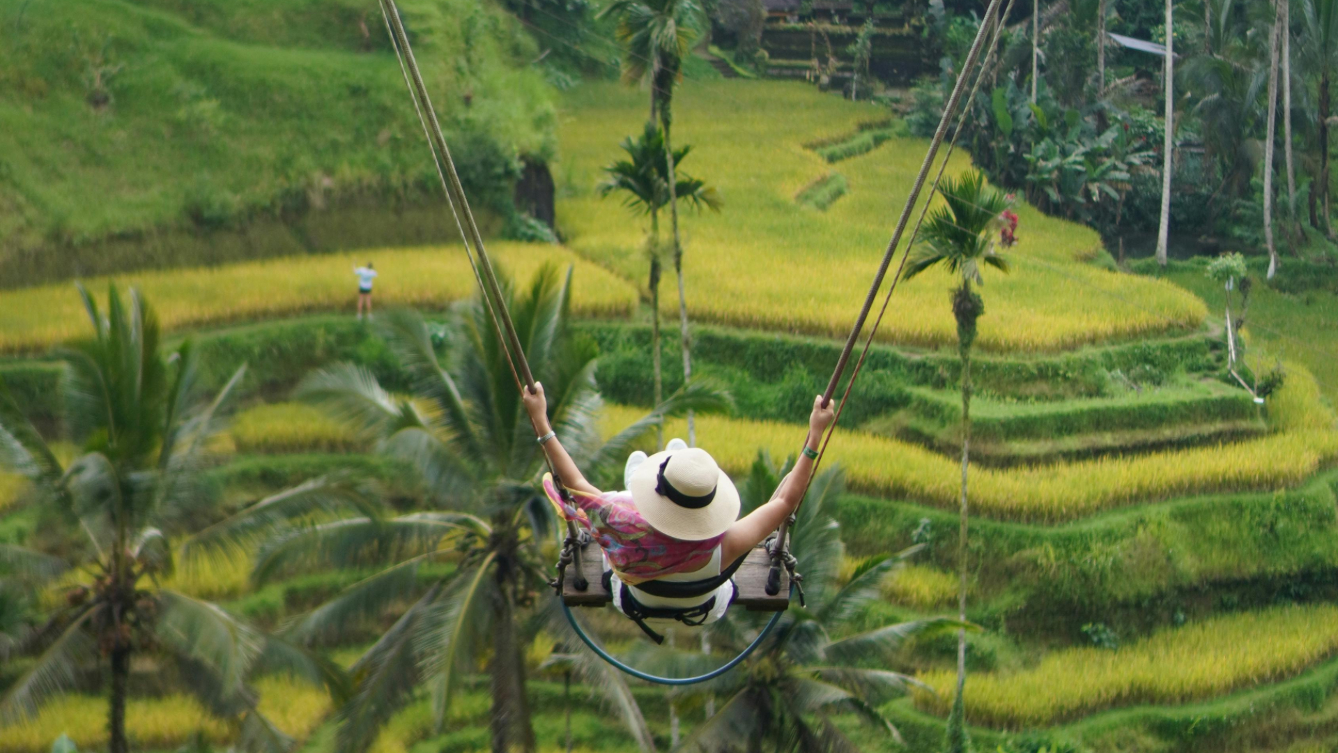 在烏布阿羅哈鞦韆 (Aloha Swing Ubud) 拍下值得分享到Instagram的精美照片。
