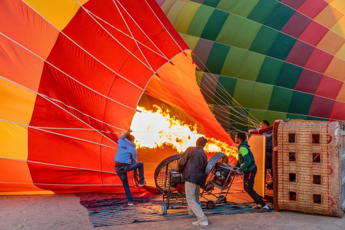 Luxor Balloon : Pharaoh's Secrets from the Sky