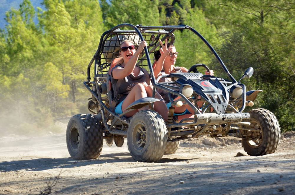 River Rafting & Buggy Safari Combo Tour with Transfer from kemer