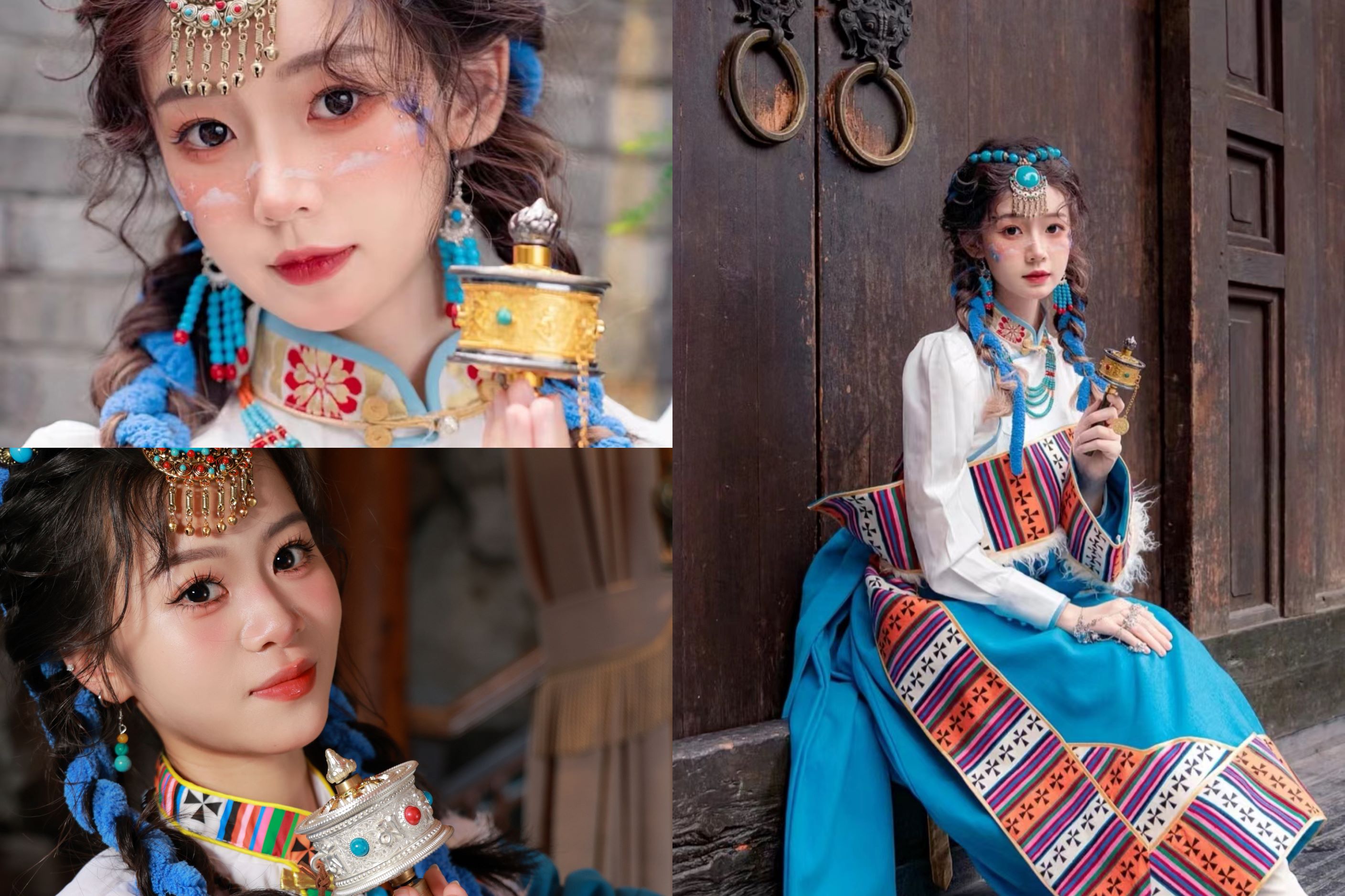 眼妝部分更是精緻,無論是淡雅的日常妝還是華麗的古風妝,都能根據服裝風格和顧客的眼睛特點進行打造,讓眼睛更加明亮有神,整體妝容與服裝和拍攝風格完美契合 眼妝部分更是精緻,無論是淡雅的日常妝還是華麗的古風妝,都能根據服裝風格和顧客的眼睛特點進行打造,讓眼睛更加明亮有神,整體妝容與服裝和拍攝風格完美契合