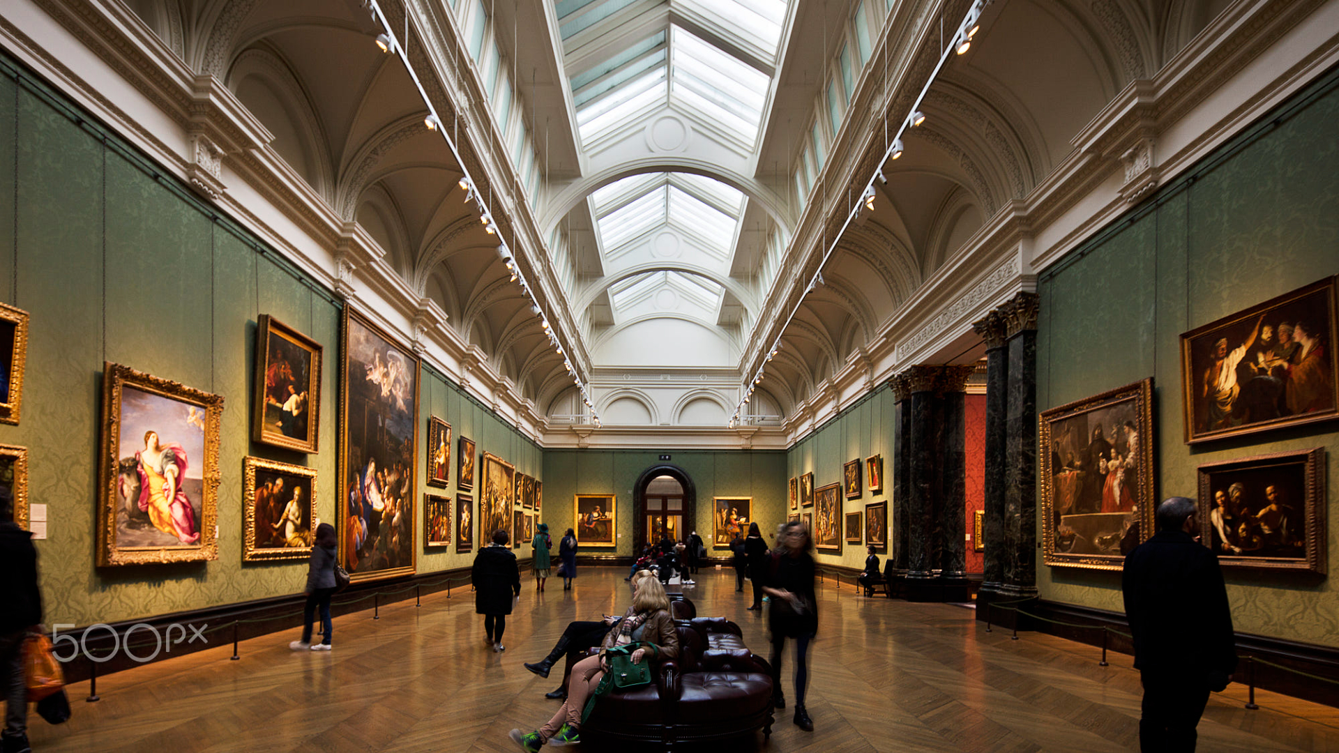 The National Gallery Chinese tour in London