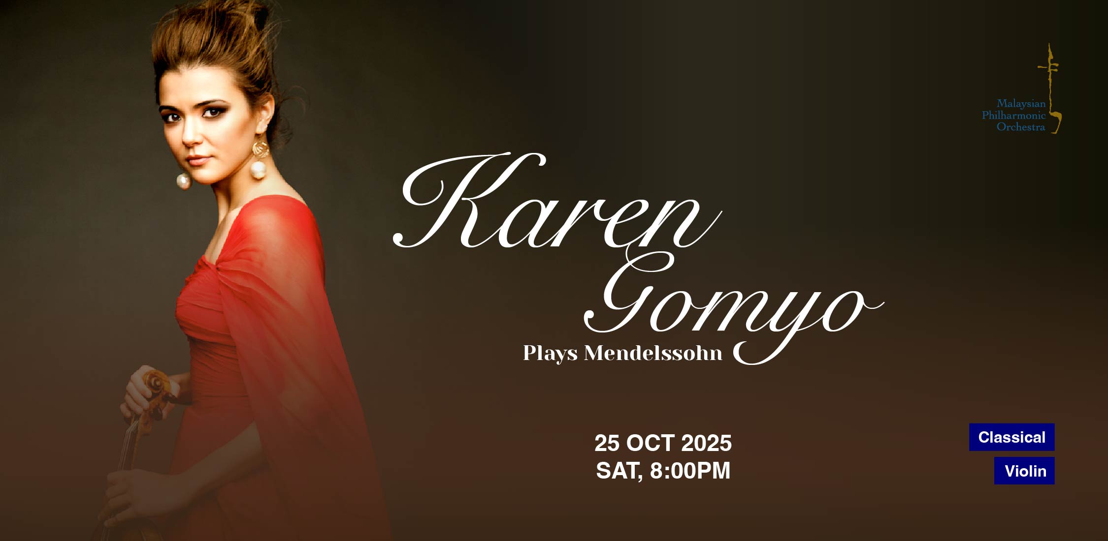 KAREN GOMYO PLAYS MENDELSSOHN