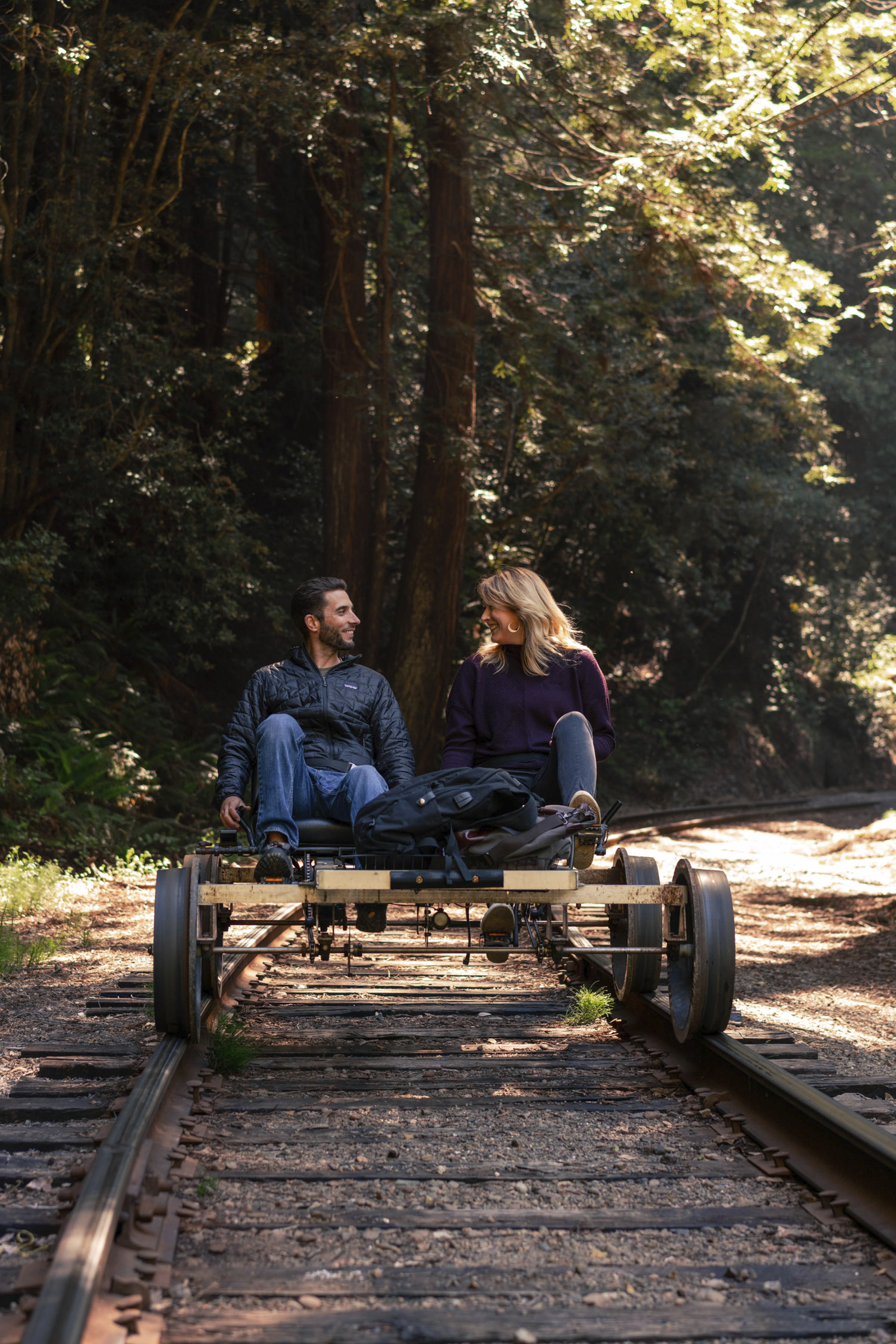 Fort Bragg Scenic Railbike Excursion in Mendocino