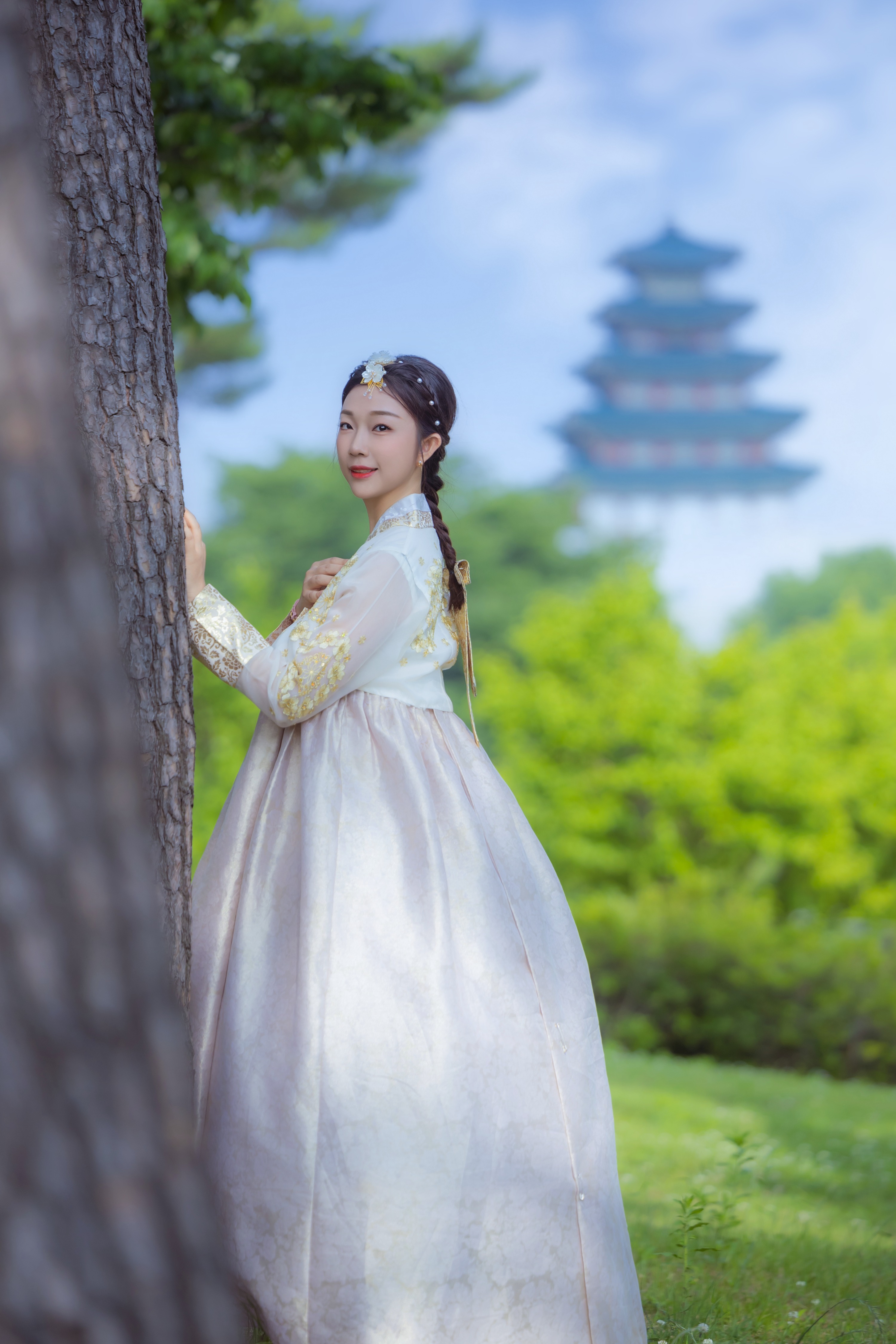 Hanbok Rental at Gyeongbokgung Palace, Seoul