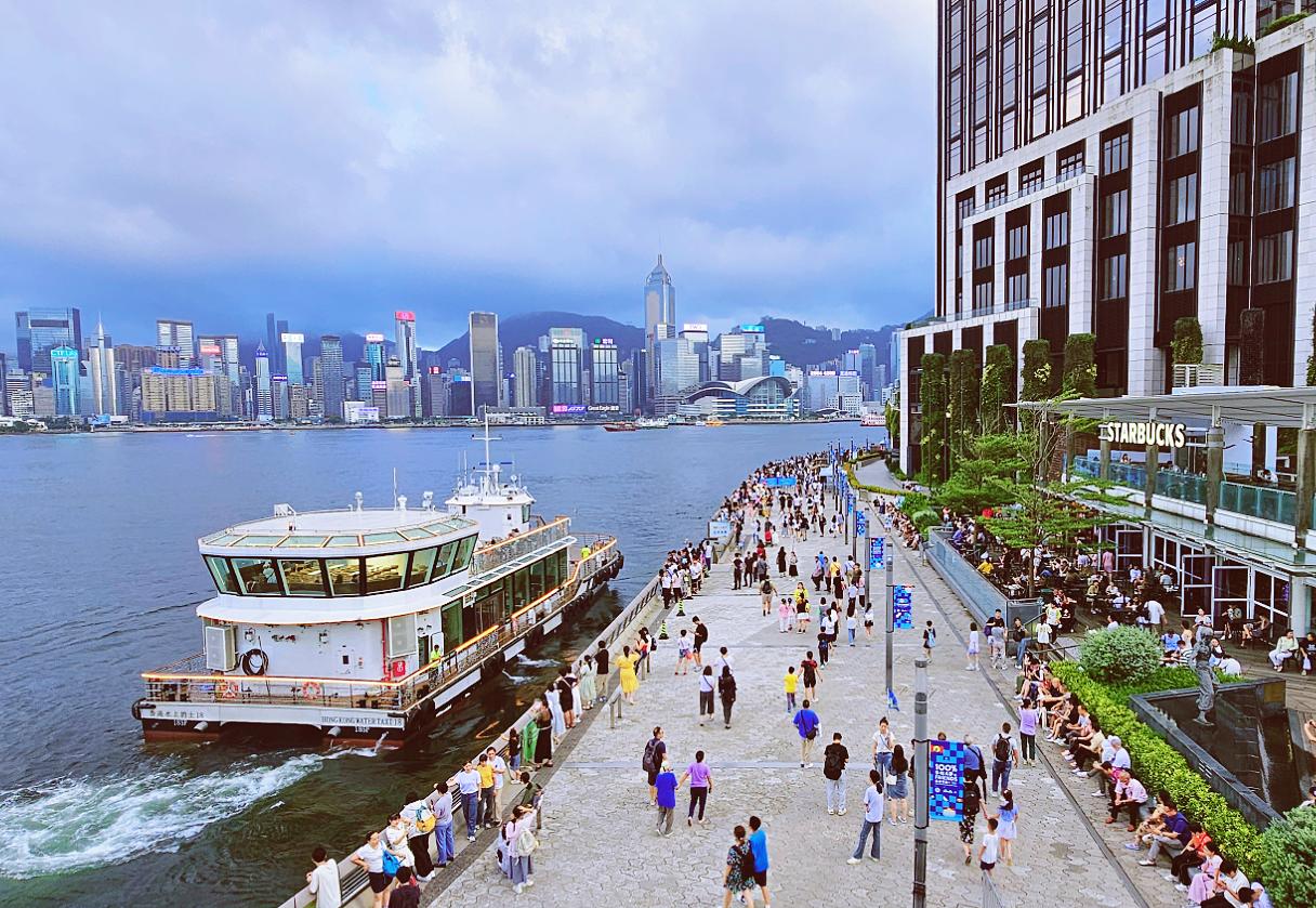 香港水上的士維港遊