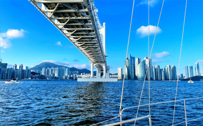 如果您想欣賞釜山的藍天、陽光和藍色海洋,我們推薦您參加白天遊! 如果您想欣賞釜山的藍天、陽光和藍色海洋,我們推薦您參加白天遊!