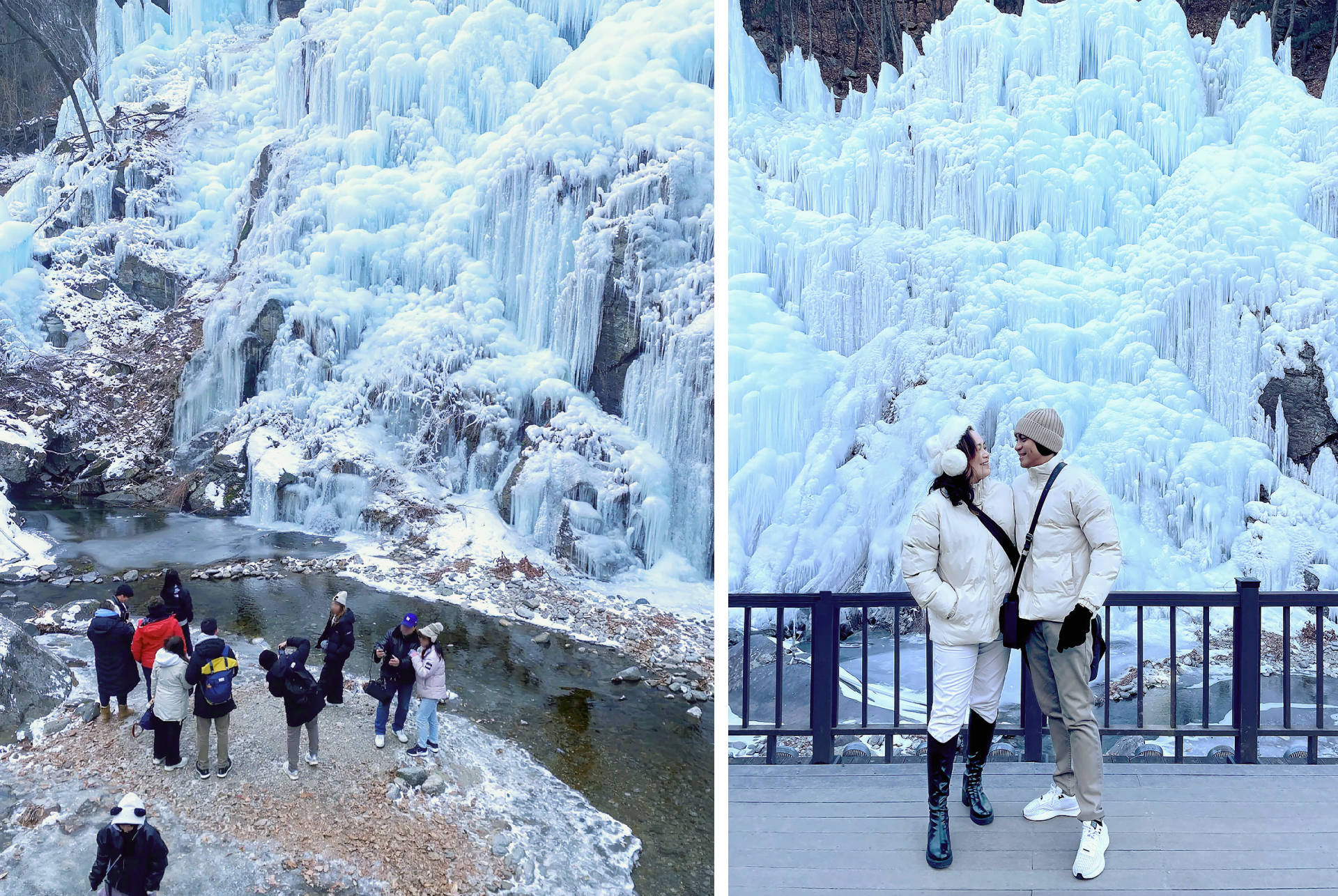 在魚飛冰谷(Eobi ice valley)創造難忘的回憶,沉浸在季節的浪漫之中! 在魚飛冰谷(Eobi ice valley)創造難忘的回憶,沉浸在季節的浪漫之中!