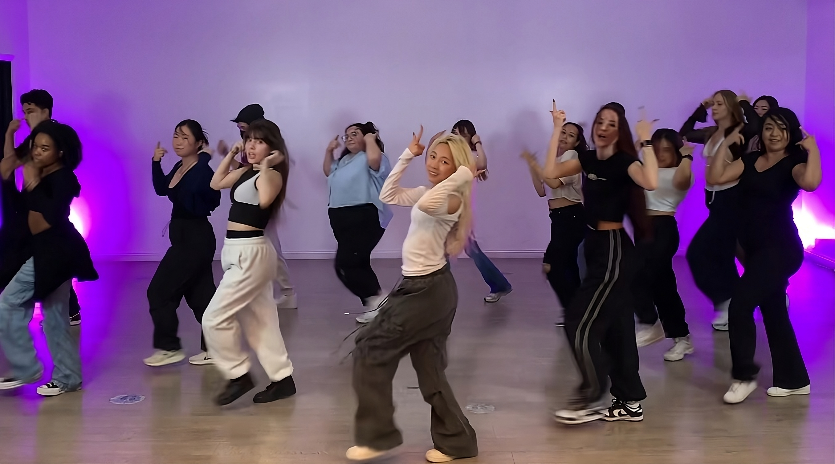 All skill levels welcome - see how everyone enjoys moving to K-POP music