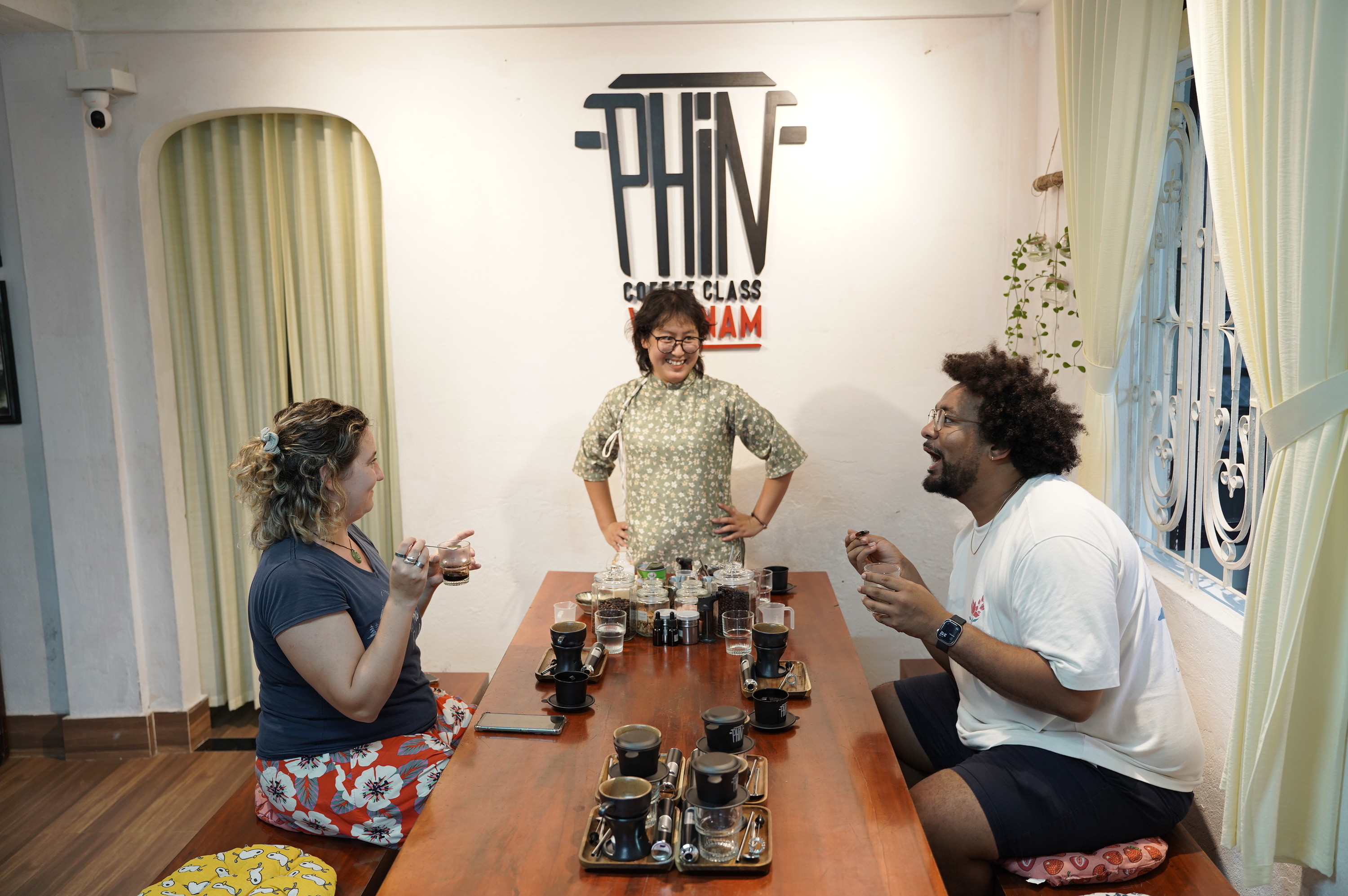 Da Nang Phin Coffee Class With Egg, Salt & Coconut Styles 