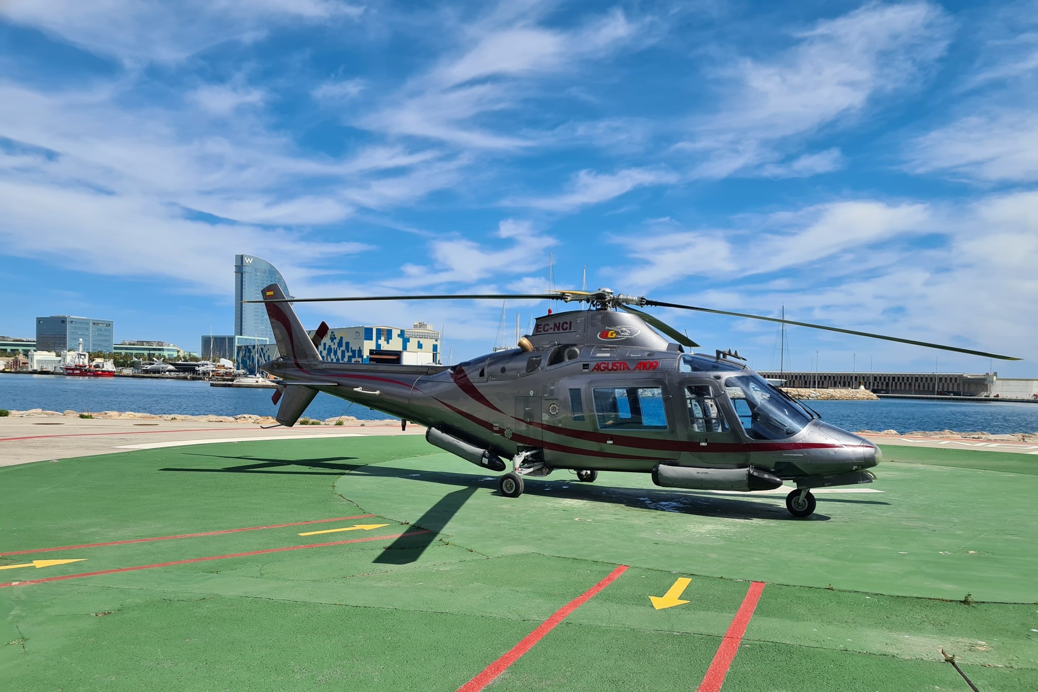 巴塞羅那全景直升機飛行體驗
