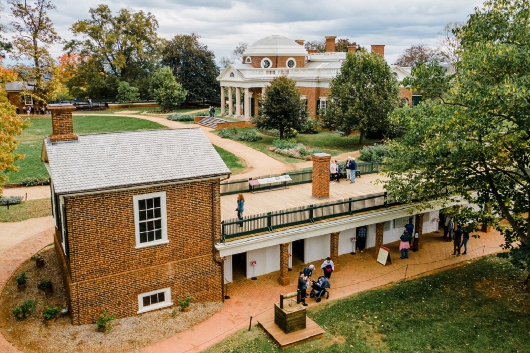 華盛頓特區托馬斯·傑斐遜蒙蒂塞洛一日遊 (Thomas Jefferson Monticello 1 Day Tour in Washington DC)