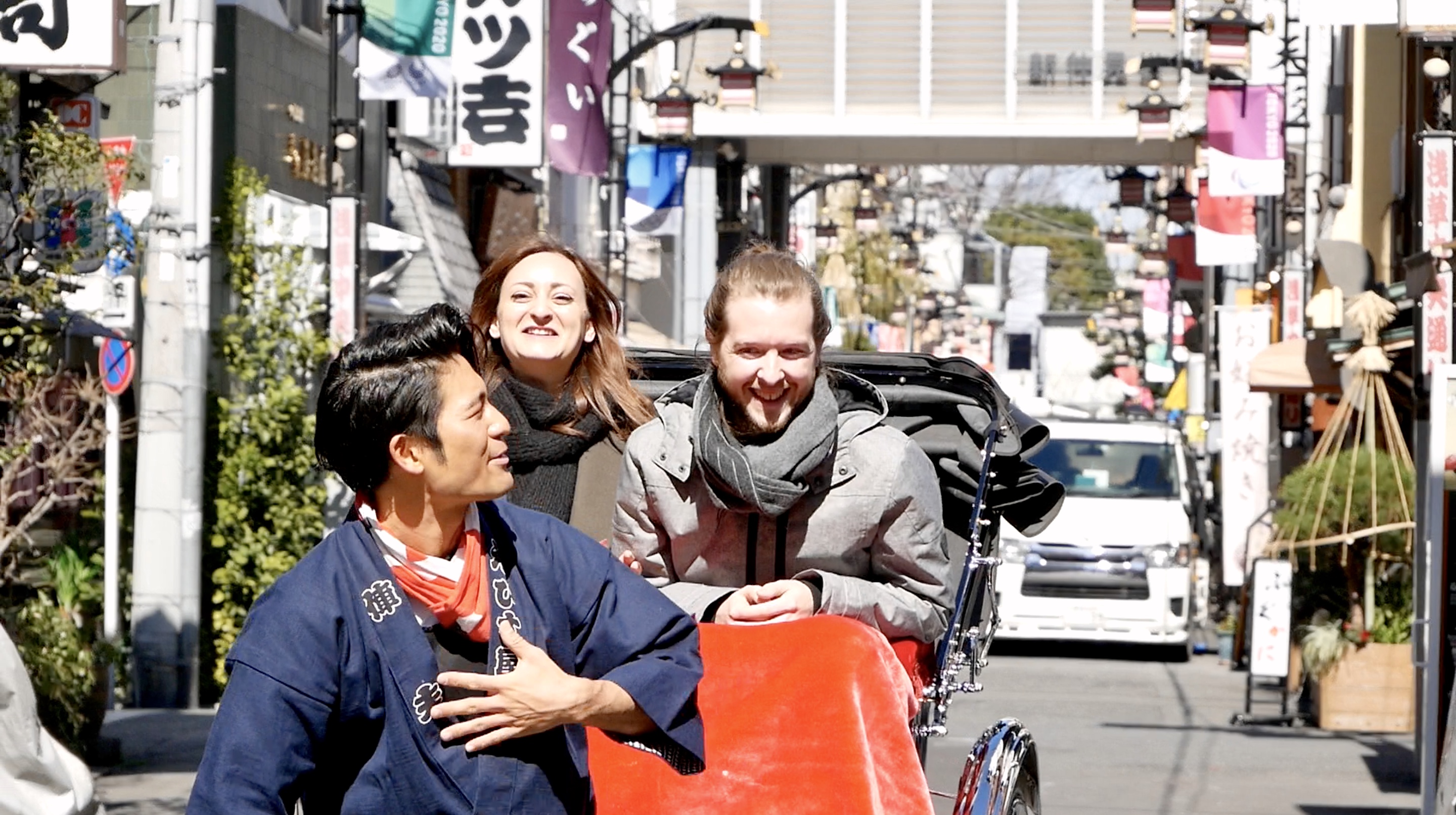 Asakusa rickshaw tour & Daiba cruise & DiverCity Tokyo Plaza