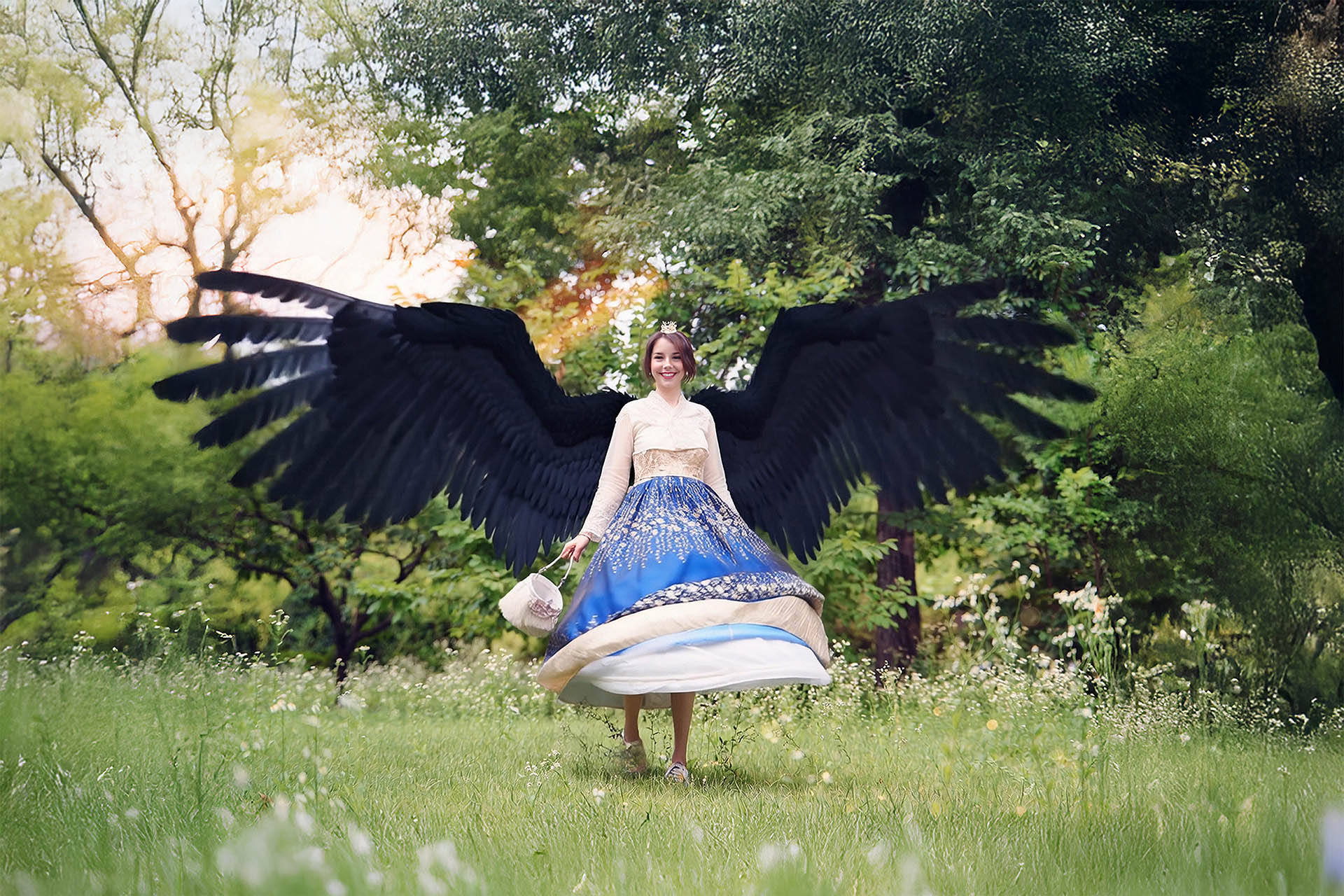 Gyeongbokgung Hanbok Photoshoot Experience by HAB KOREA