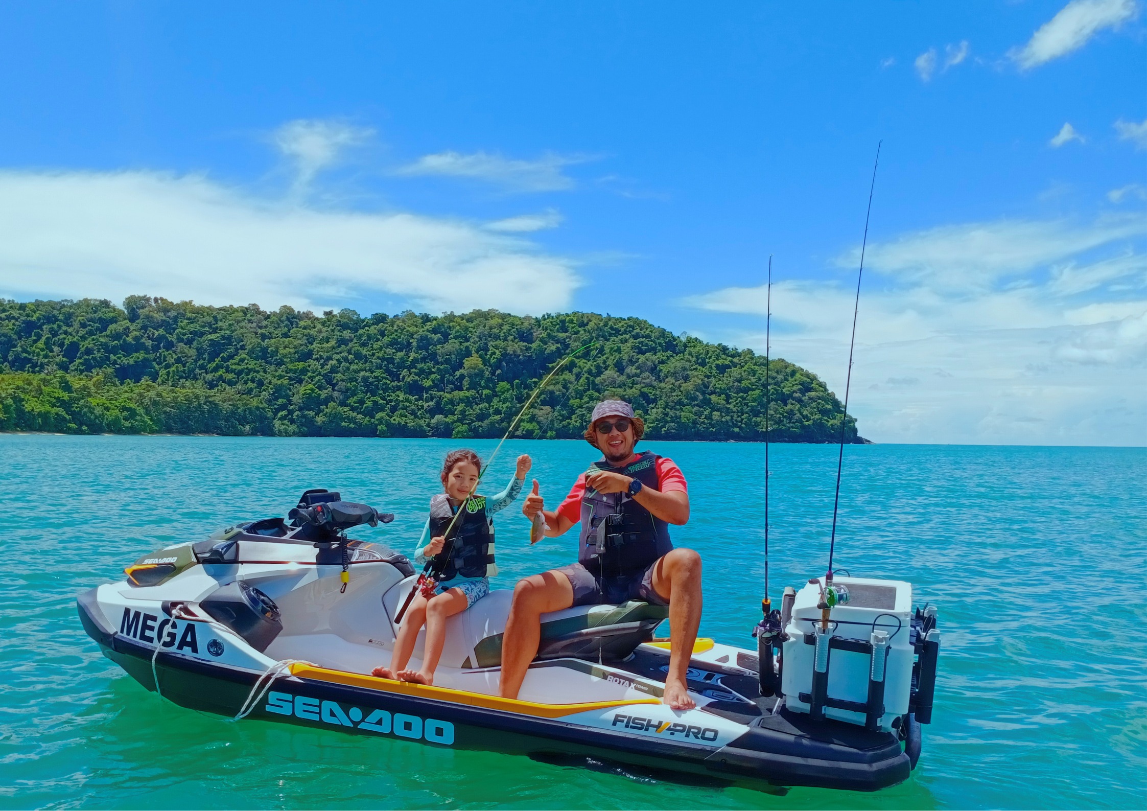 Jet Ski Tour with Fishing Experience in Langkawi 