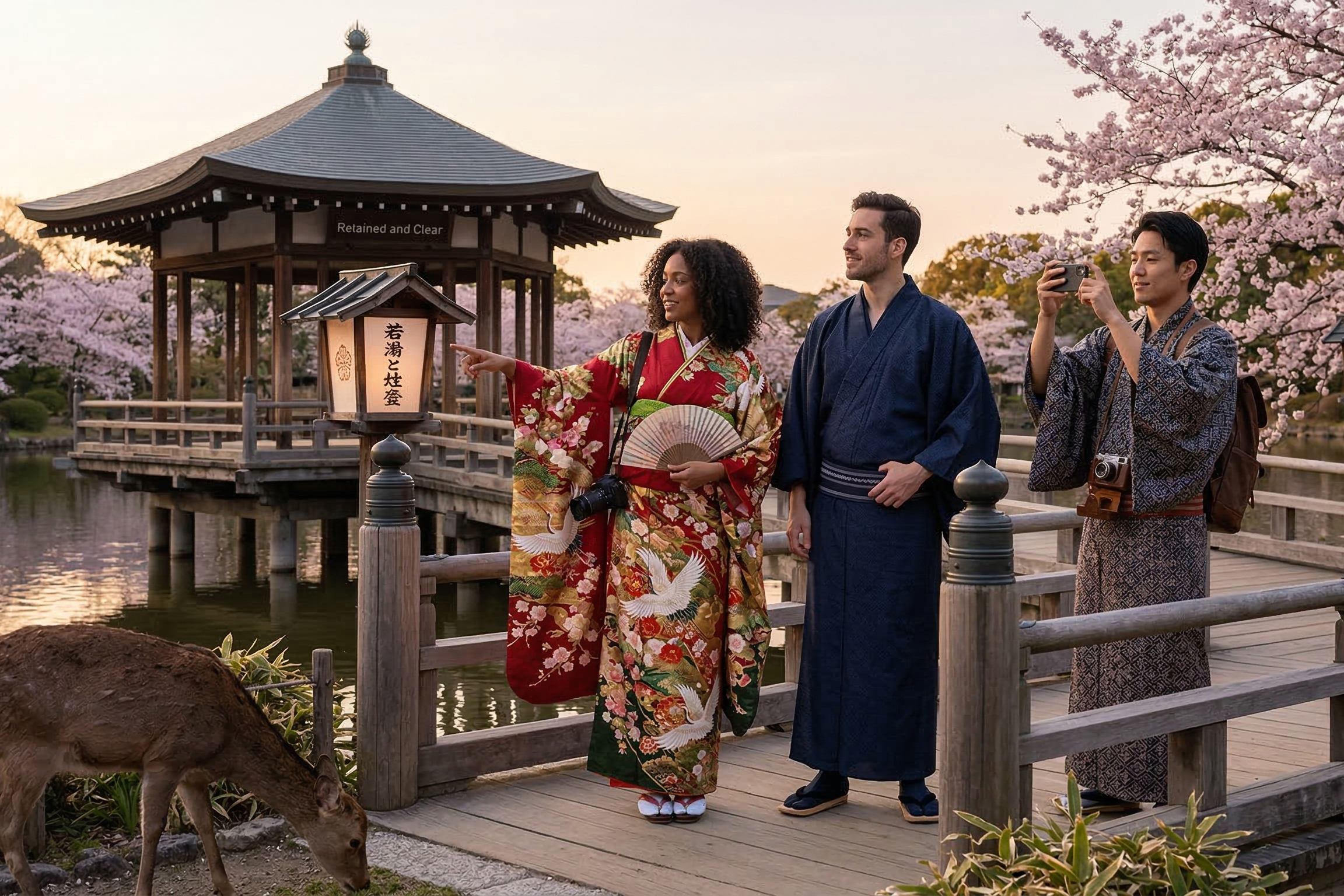 Professional Photography in Nara Park: Magical Moments with Sacred Deer