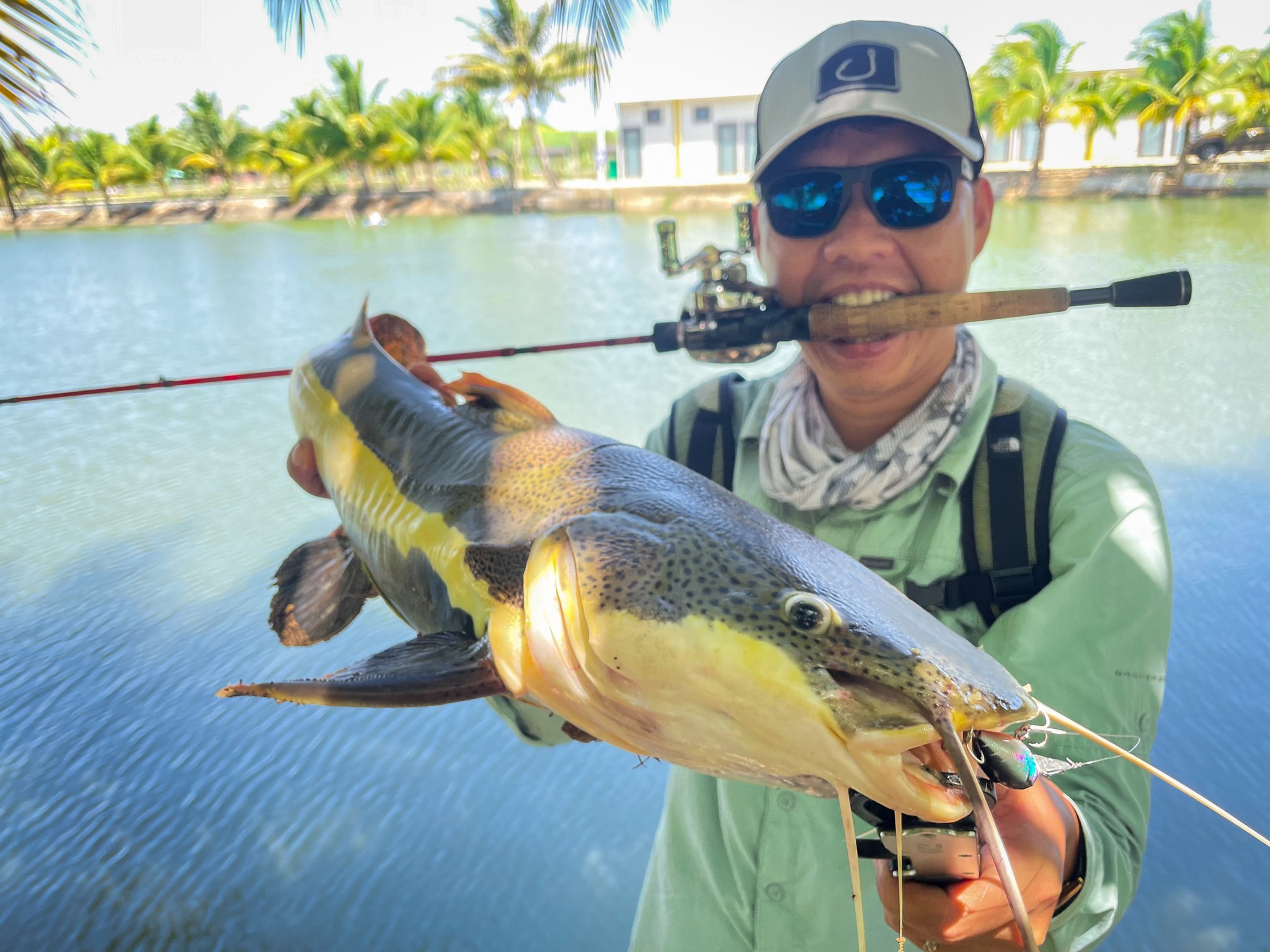 Giant Monster Fishing Private Day Tour from Ho Chi Minh