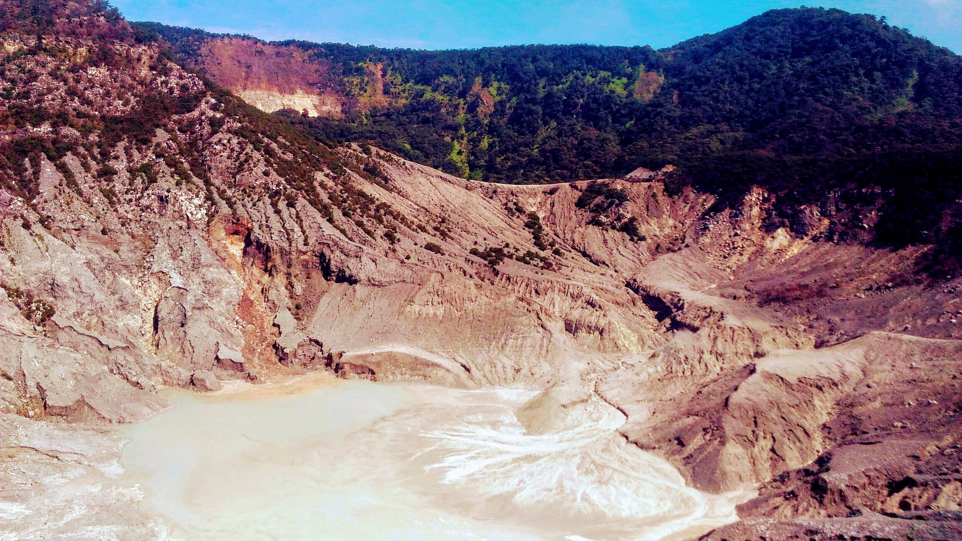 mount tangkuban perahu