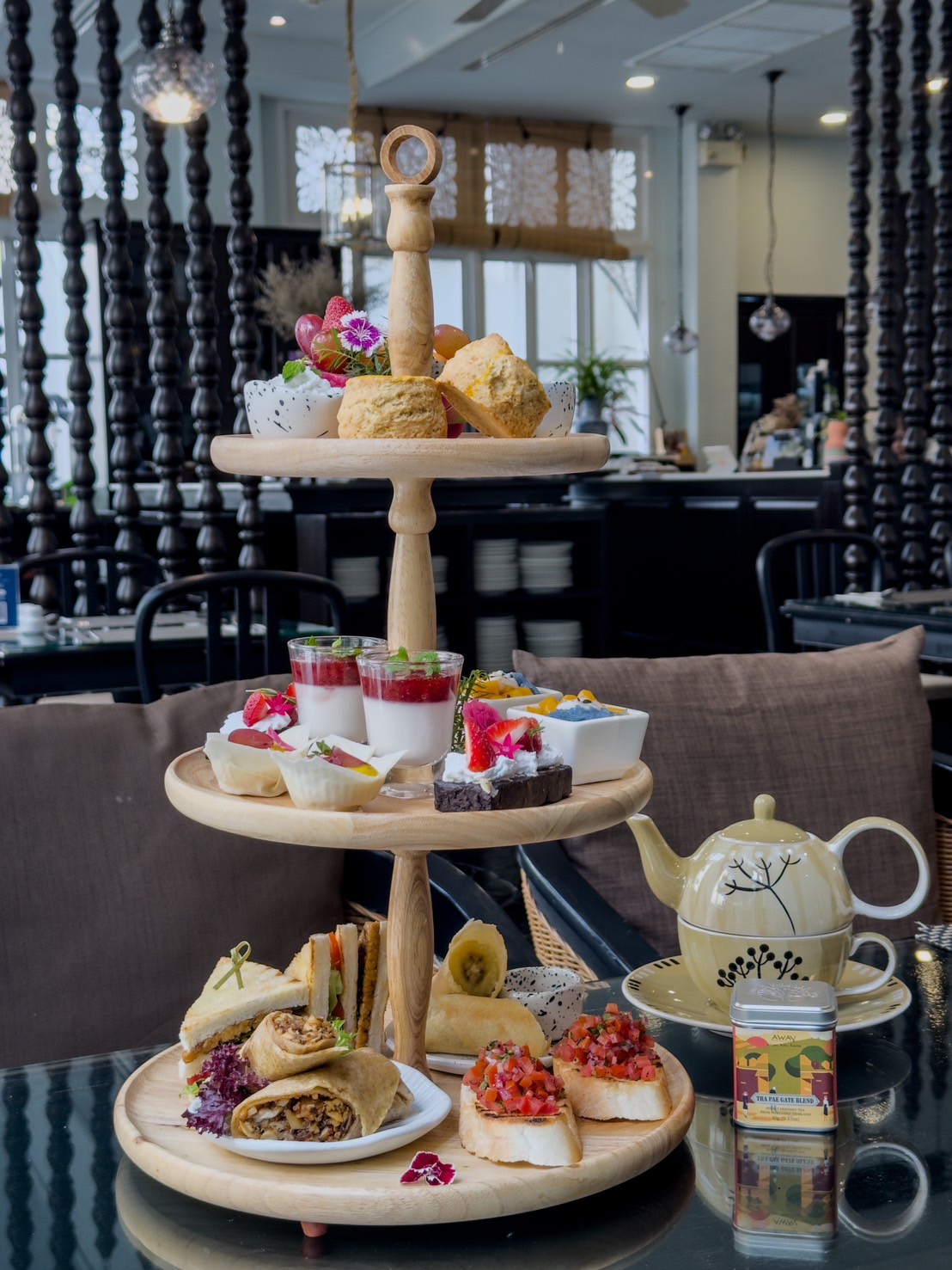 清邁 Away Chiang Mai Thapae Resort Moreganic 餐廳 - 清邁素食度假村
