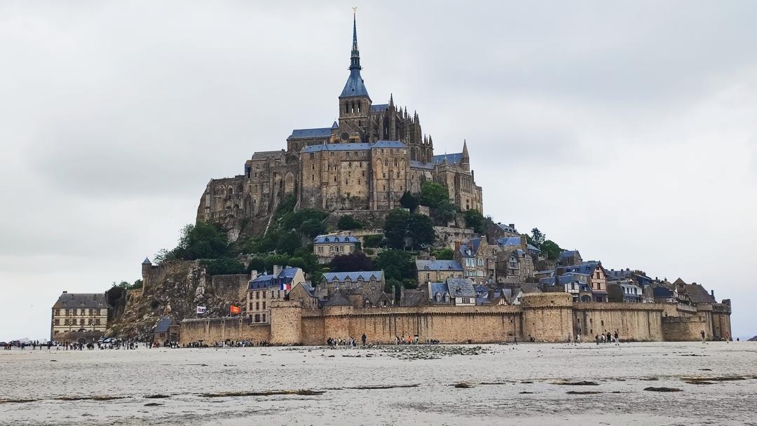 Enjoy a stunning view of Mont Saint-Michel, where history meets breathtaking landscapes