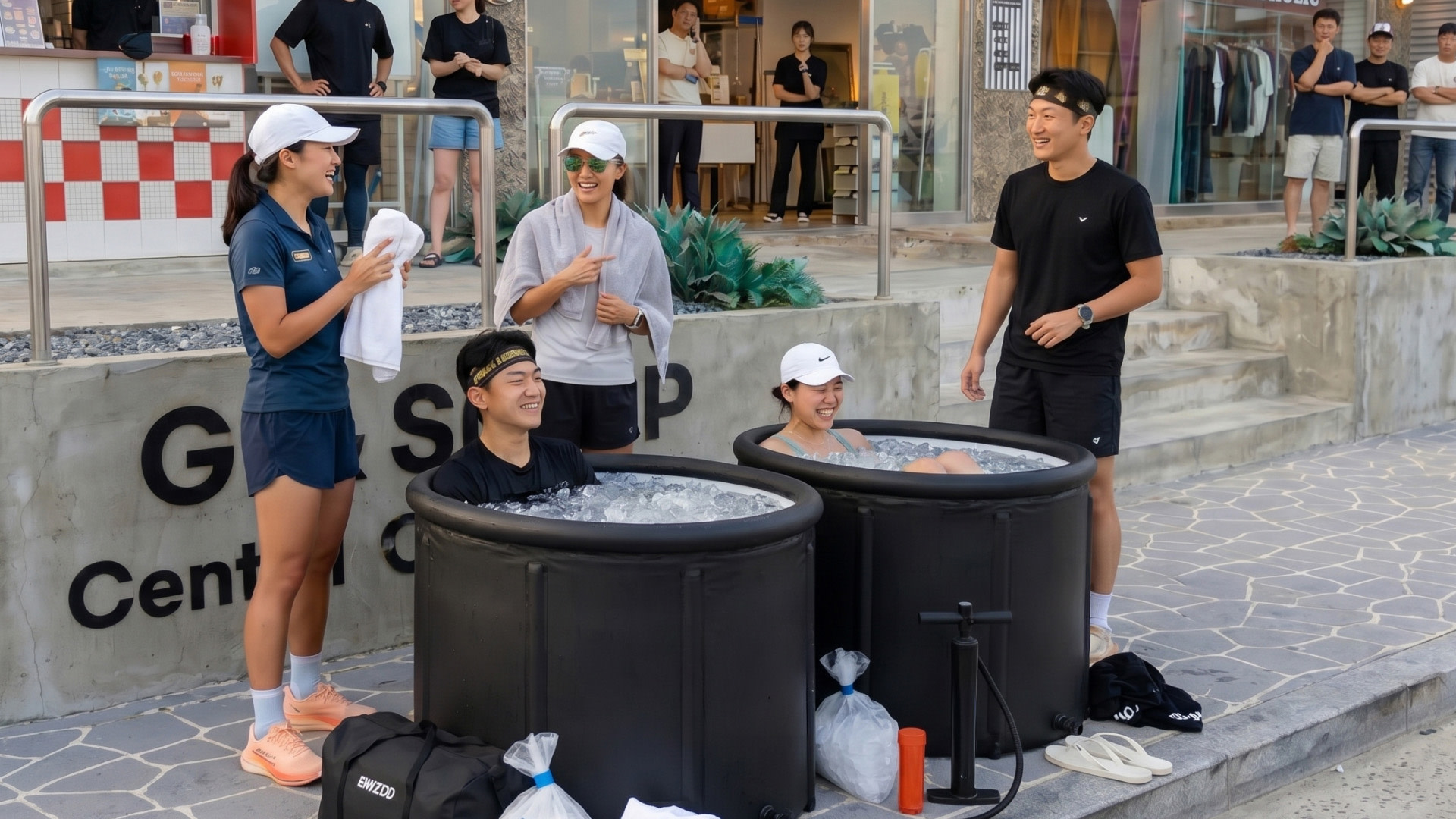Busan Songjeong Beach Run, Surf & Ice Bath Recovery Experience