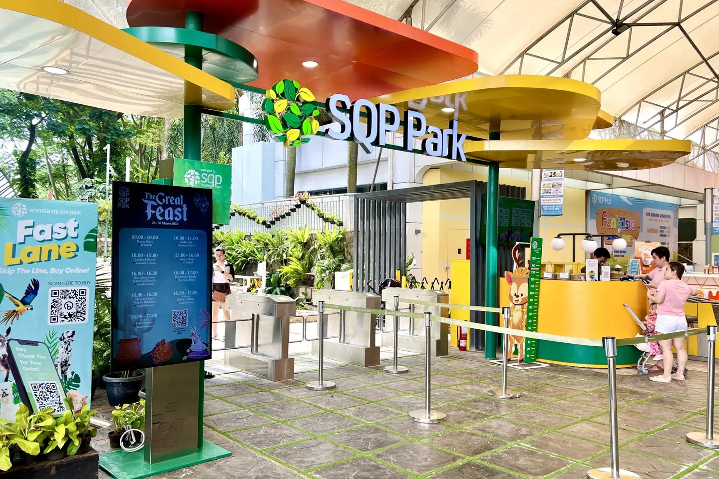 Scientia Square Park (SQP Park) in Jakarta