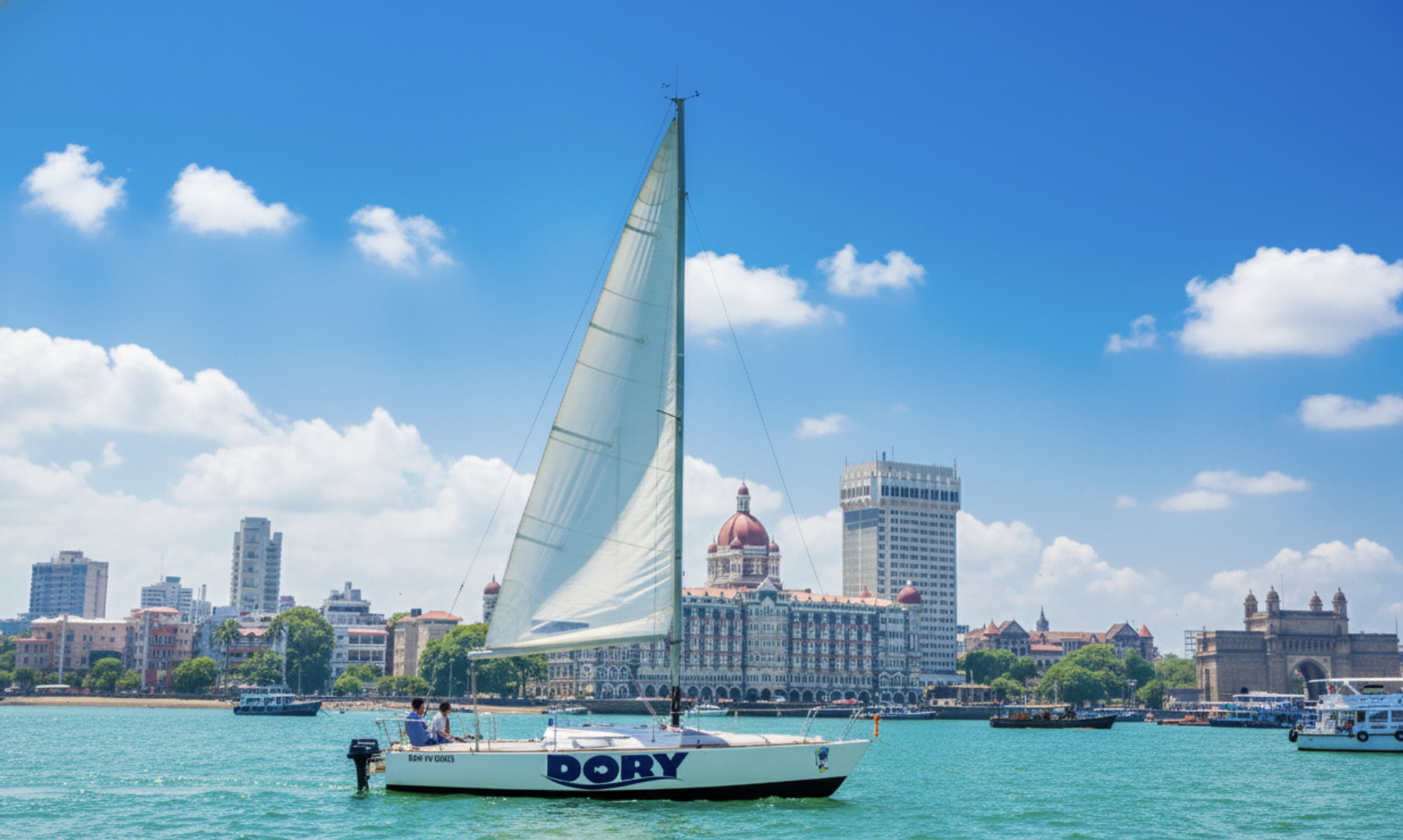 Mumbai: Private Compact Yacht Sailing Experience