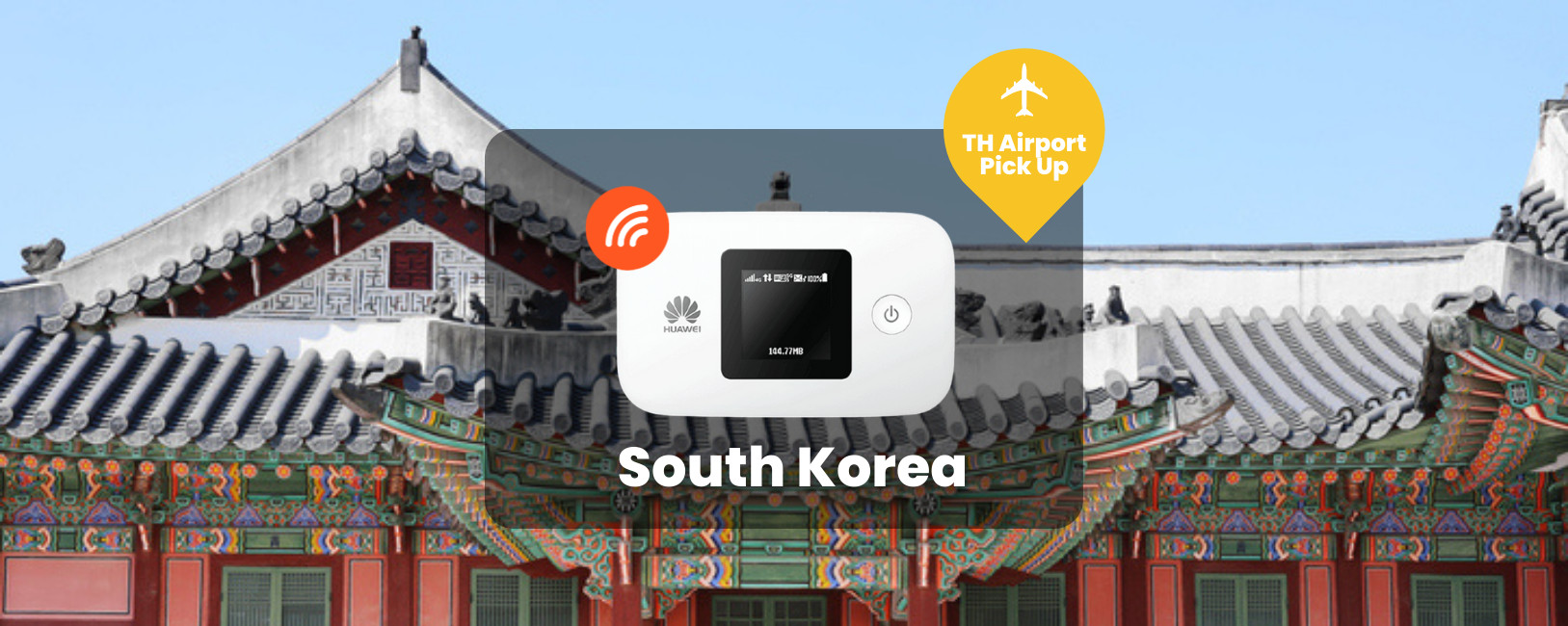 【特惠】韓國無限流量隨身WiFi（BKK和 &amp; DMK機場領取）