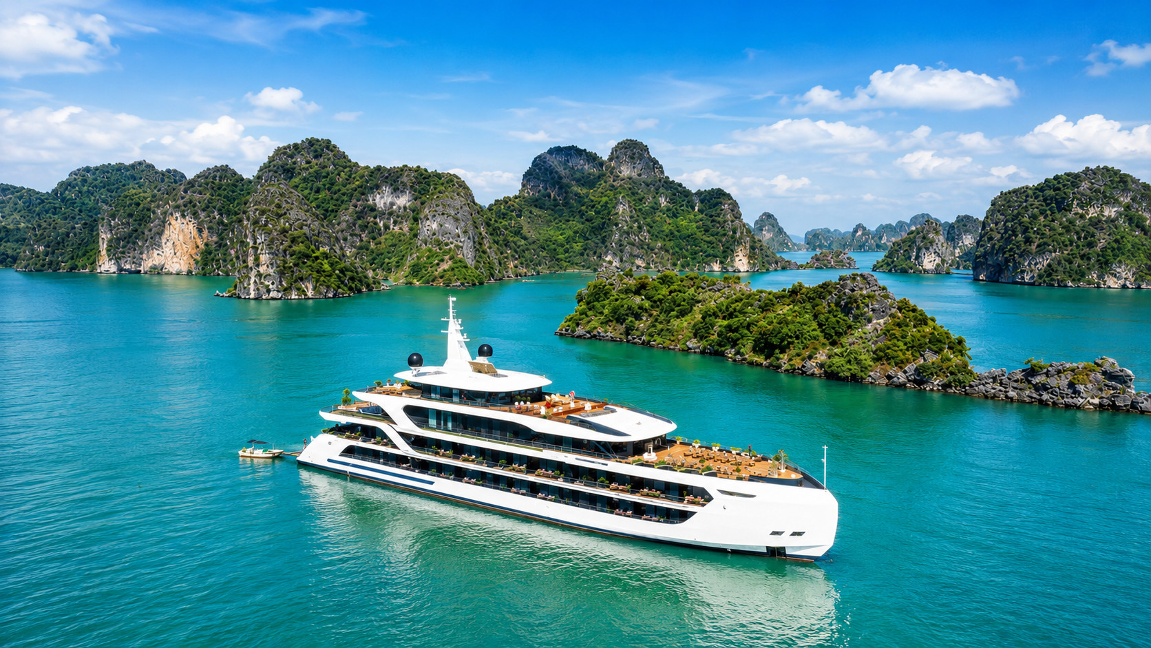 6-Star Luxury 2D1N Cruise: Ha Long Bay & Lan Ha Bay
