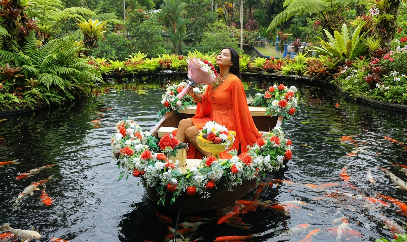 Koi Pond Bali Photoshoot & Ubud Instagramable Tour