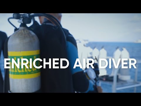 エンリッチドエアーダイブ（シパライ / PADI 5 Star Dive Resort提供）